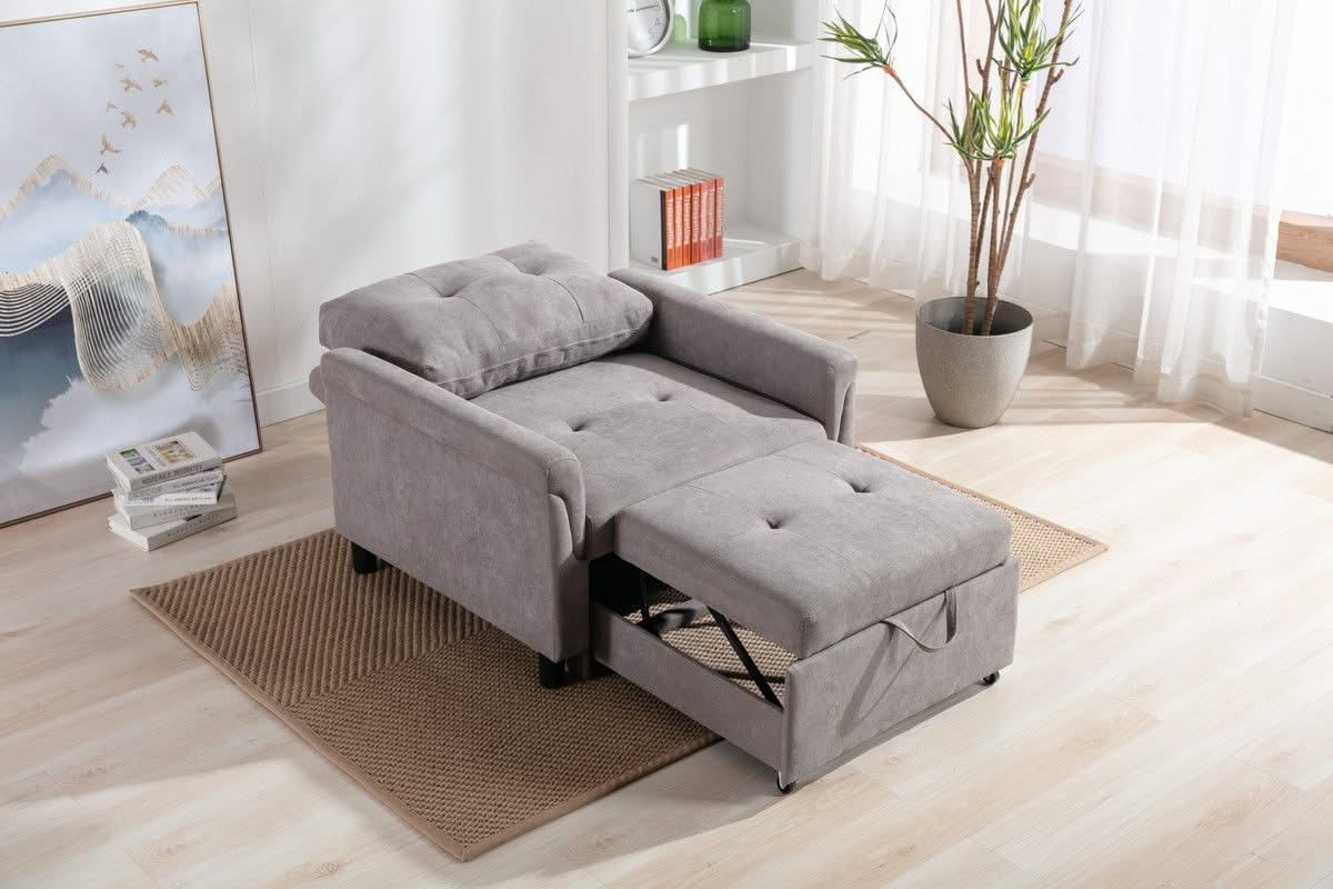 Hannah - Woven Convertible Armchair - Image 4