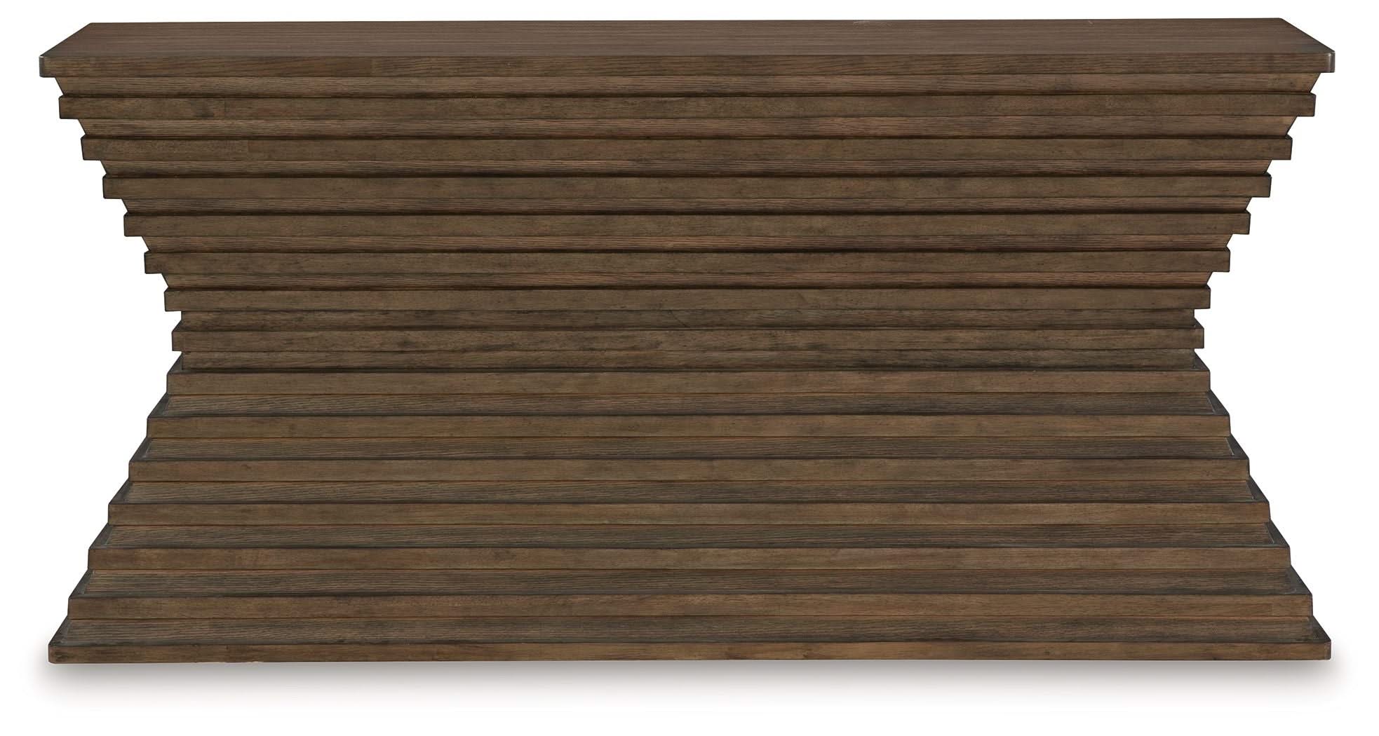 Hannodream - Sofa Table - Warm Brown - Image 3