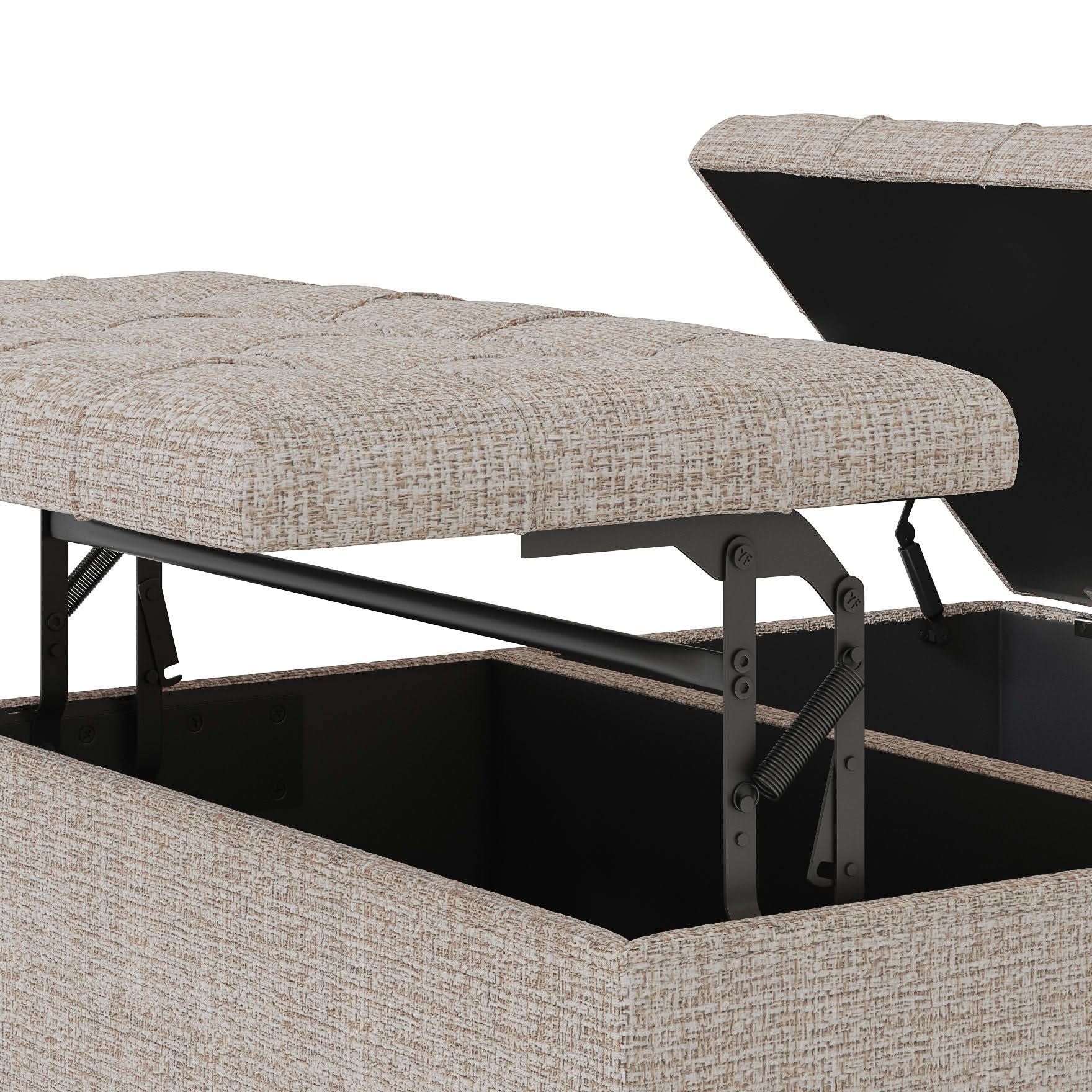 Harrison - Upholstered Coffee Table Storage Ottoman - Image 81