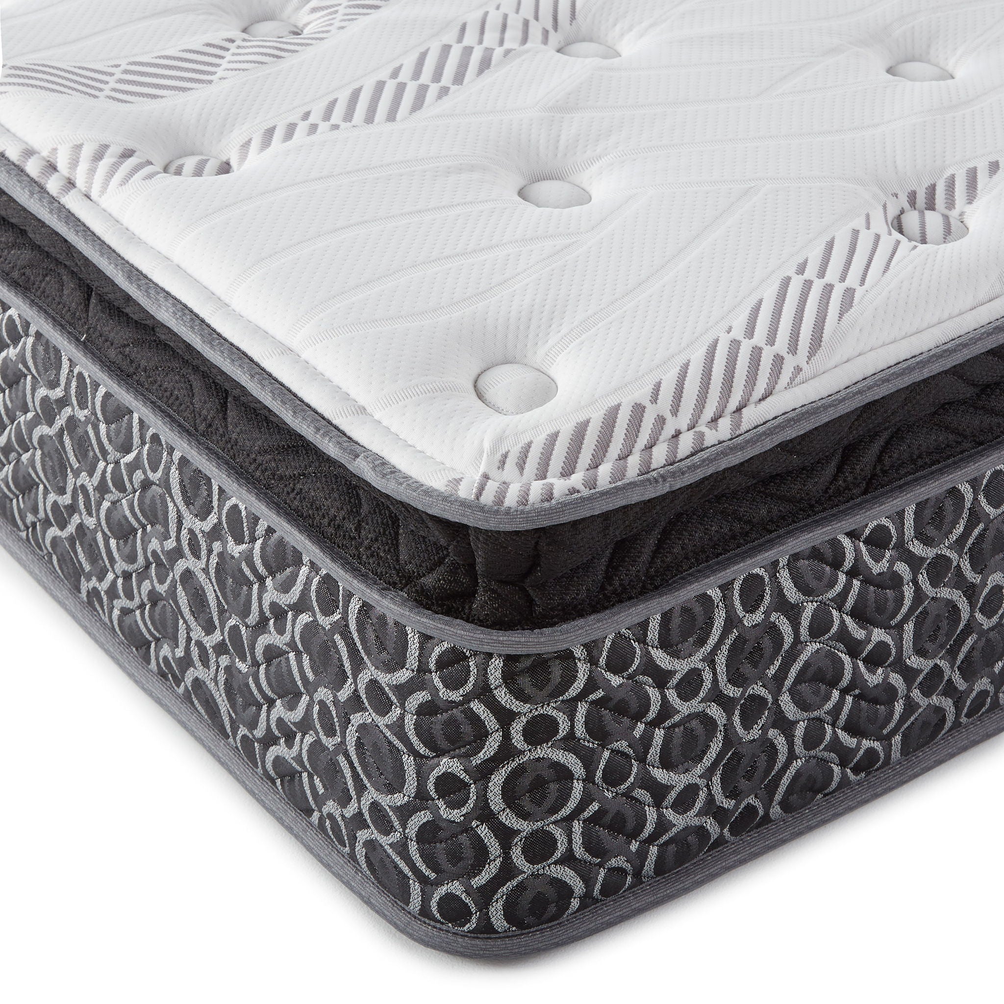 Hayes 11-inch Twin XL Pillow Top Memory Foam Hybrid Mattress - Image 3