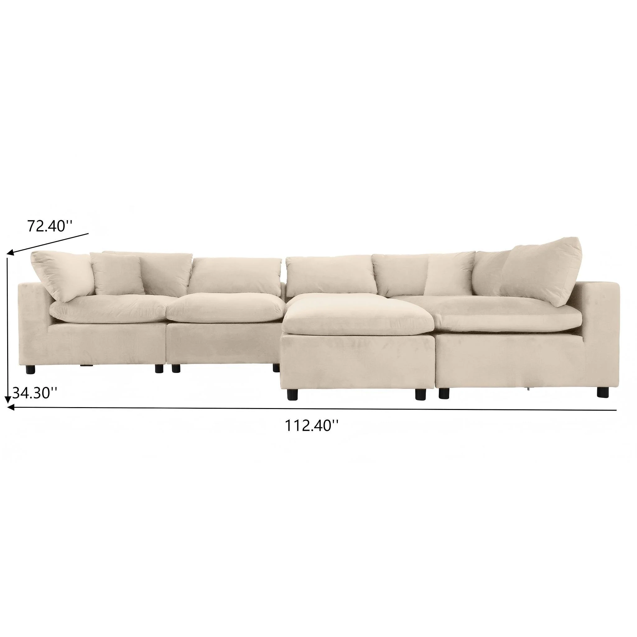 Hayward - Oversized Modular Sectional Sofa - Image 5