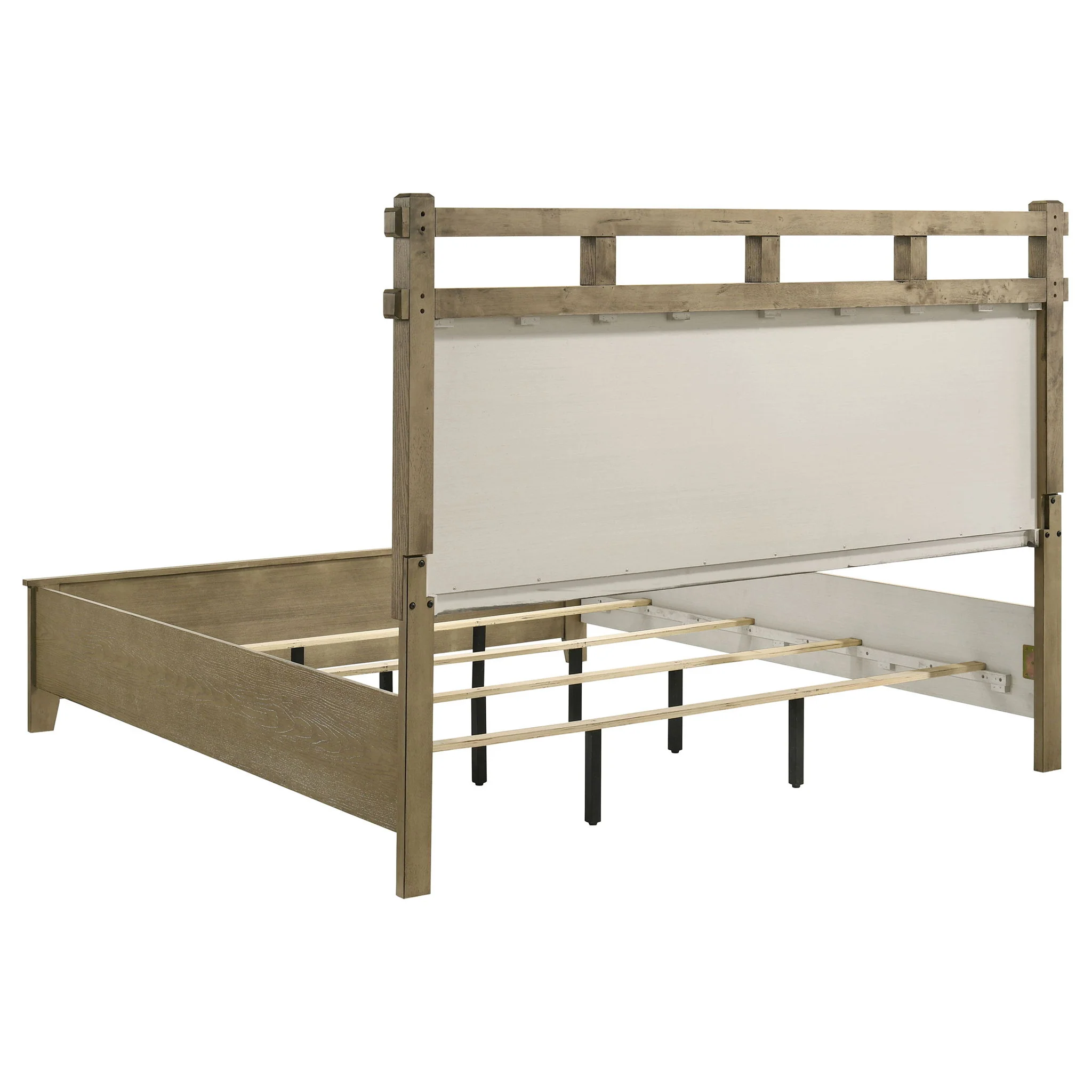 Hazlewood 4-piece Eastern King Bedroom Set Vineyard Oak - Image 4