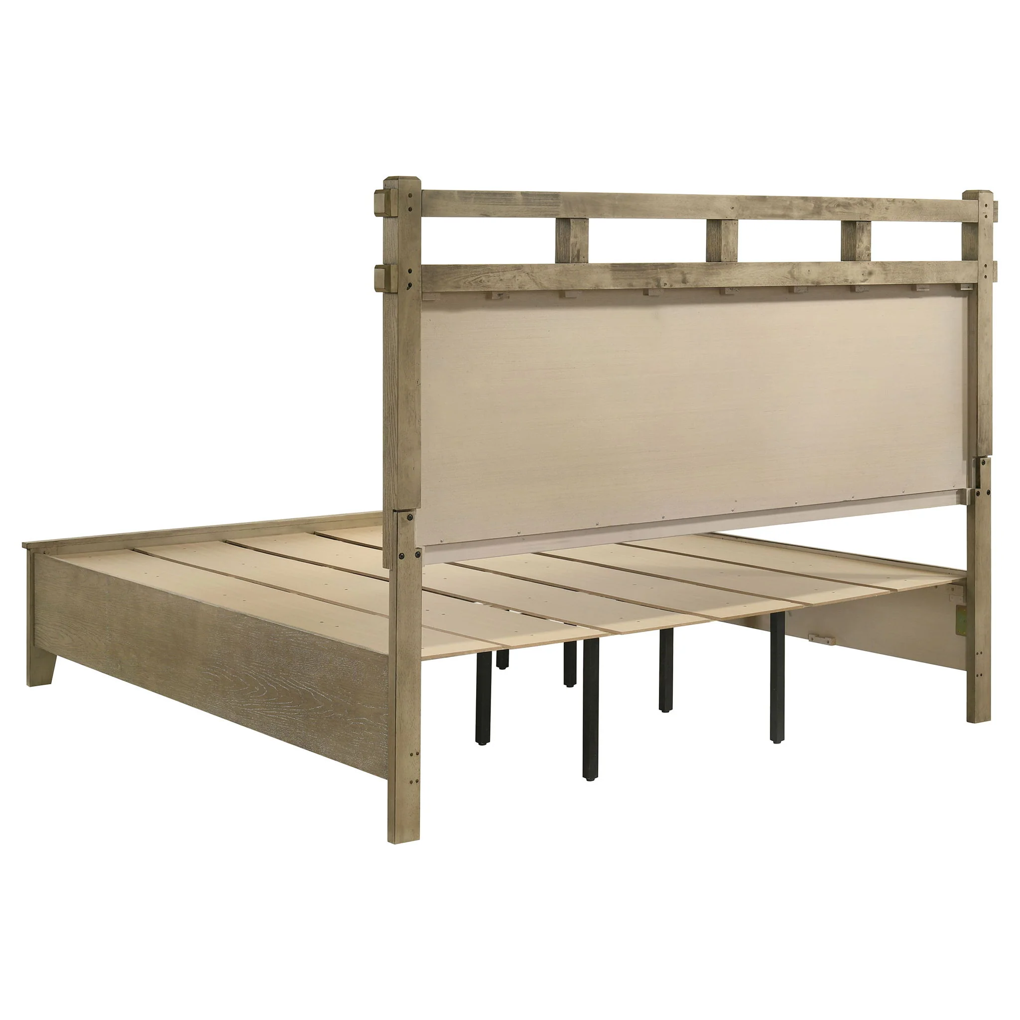 Hazlewood 5-piece Eastern King Bedroom Set Vineyard Oak - Image 4