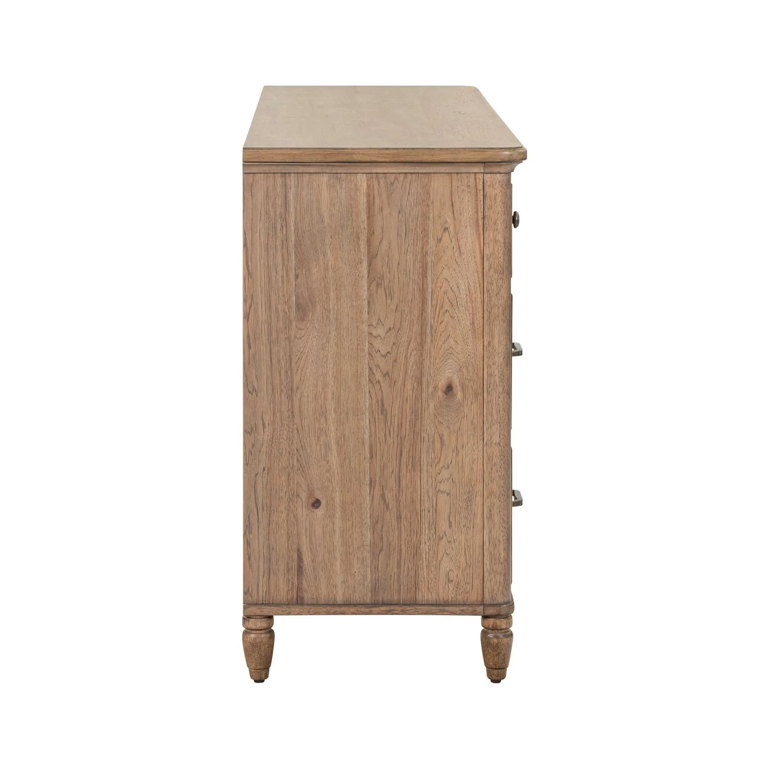 Hickory Grove - 6 Drawer Chest - Heirloom Brown - Image 4