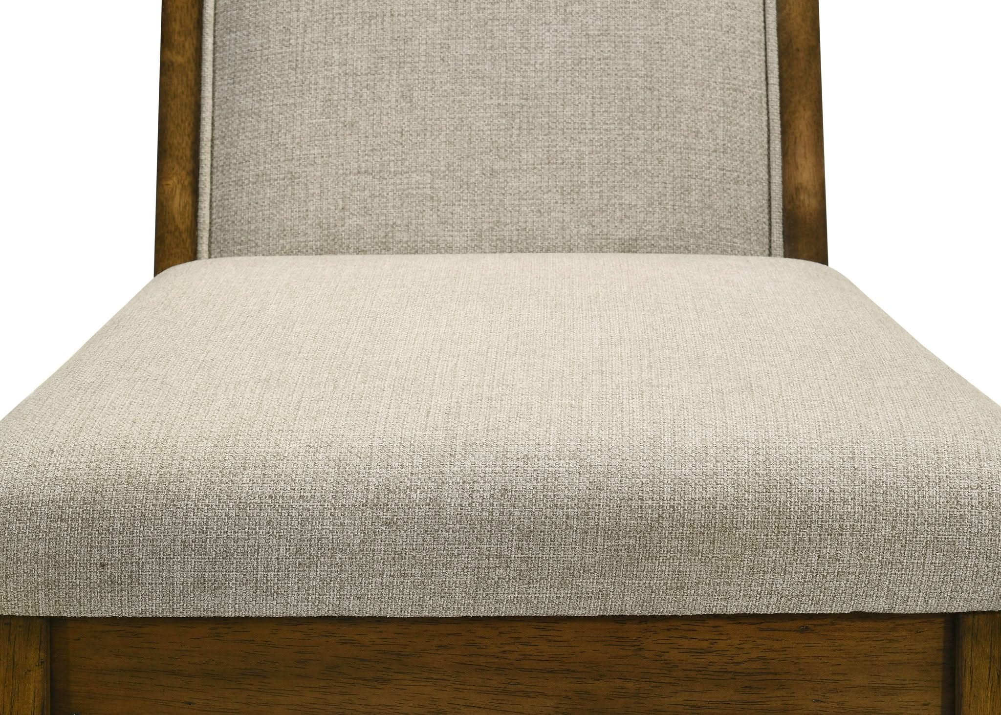 Hollister - Side Chair (Set of 2) - Gray / Dark Brown - Image 3