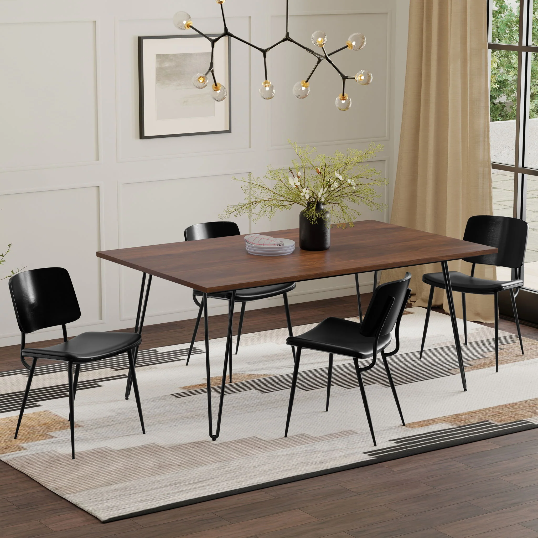 Hunter - Square Tabletop Dining Table - Image 13
