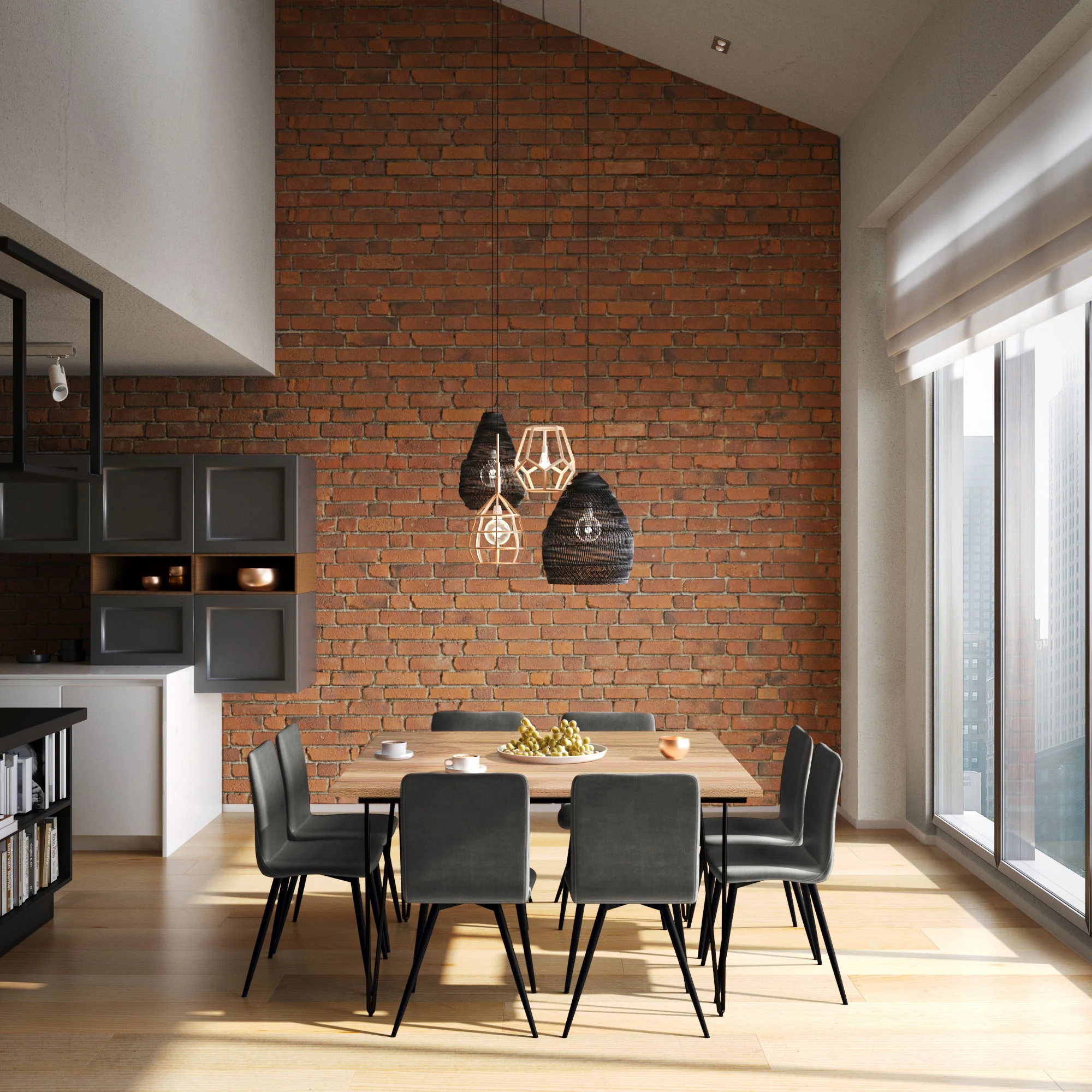 Hunter - Square Tabletop Dining Table - Image 18