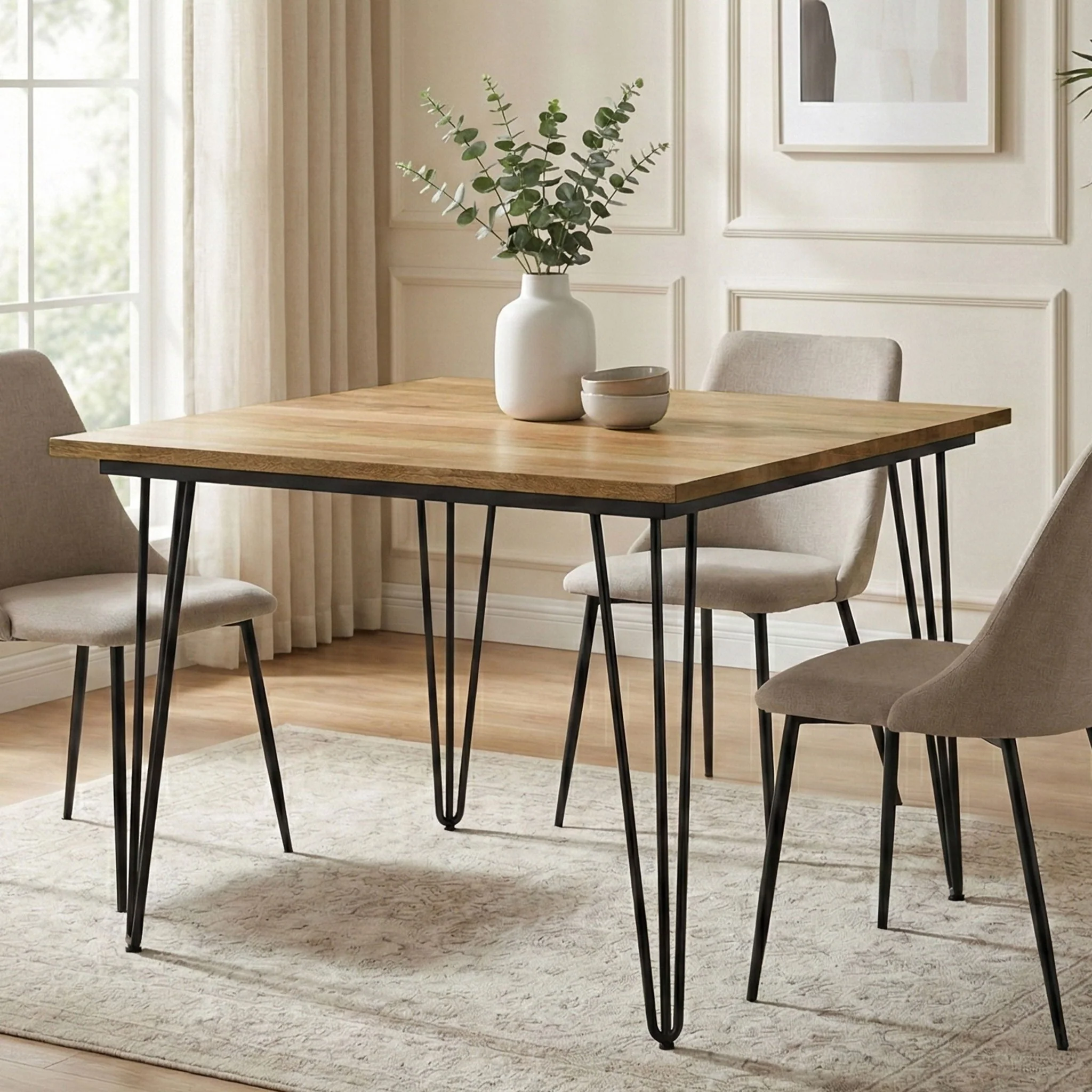 Hunter - Square Tabletop Dining Table - Image 3