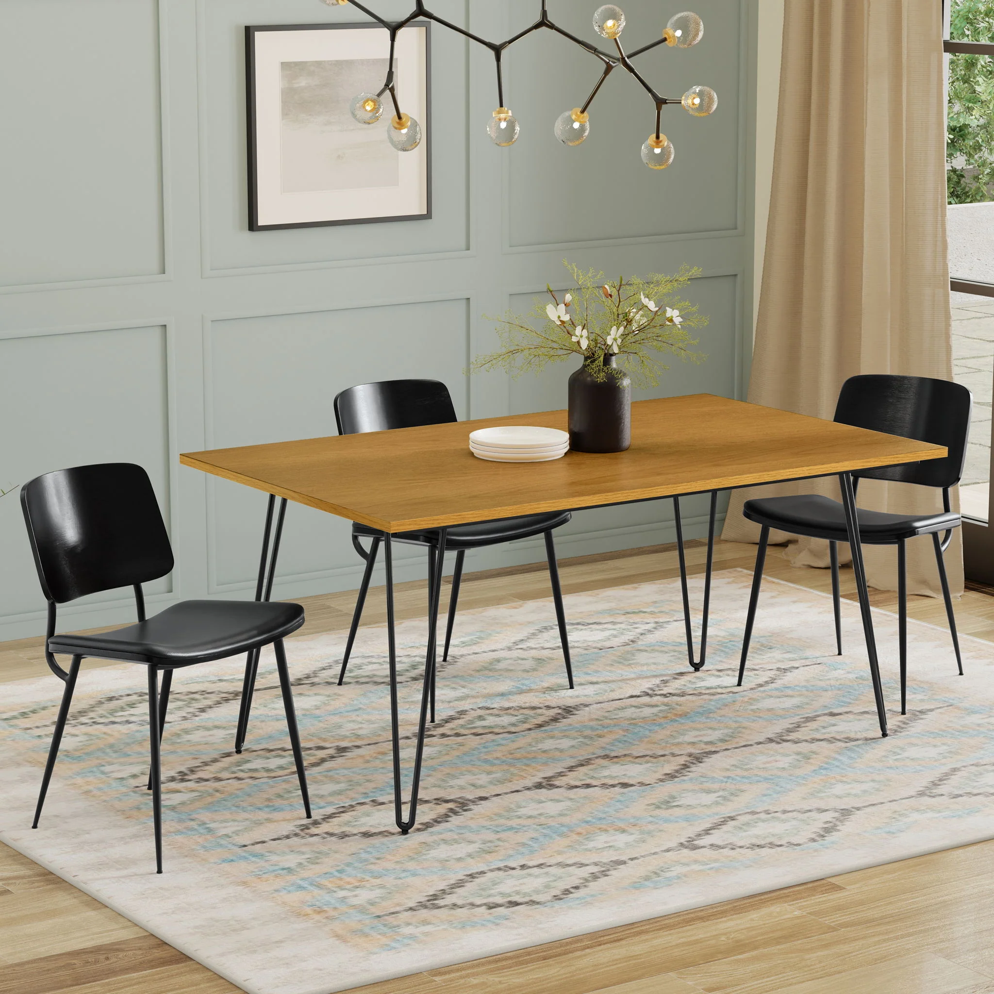 Hunter - Square Tabletop Dining Table - Image 6