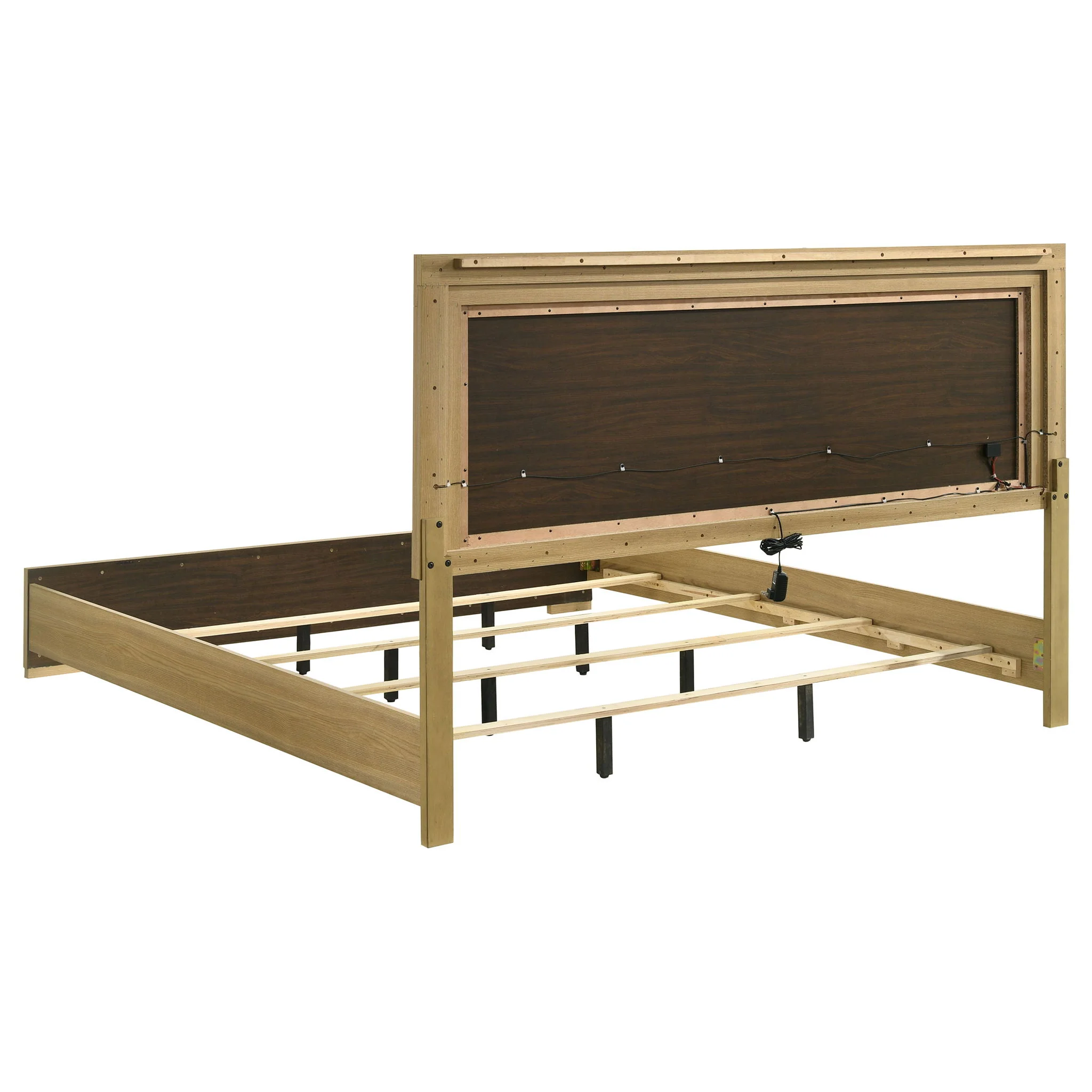 Hyland 5-piece Eastern King Bedroom Set Natural - Image 3