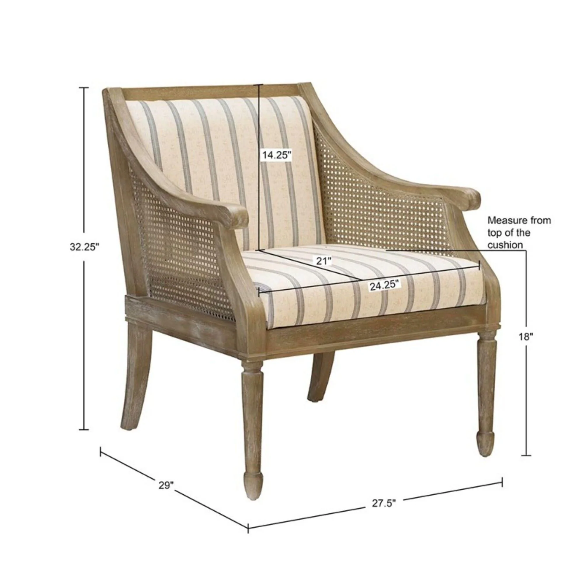 Isla - Accent Armchair Accents - Beige - Image 4