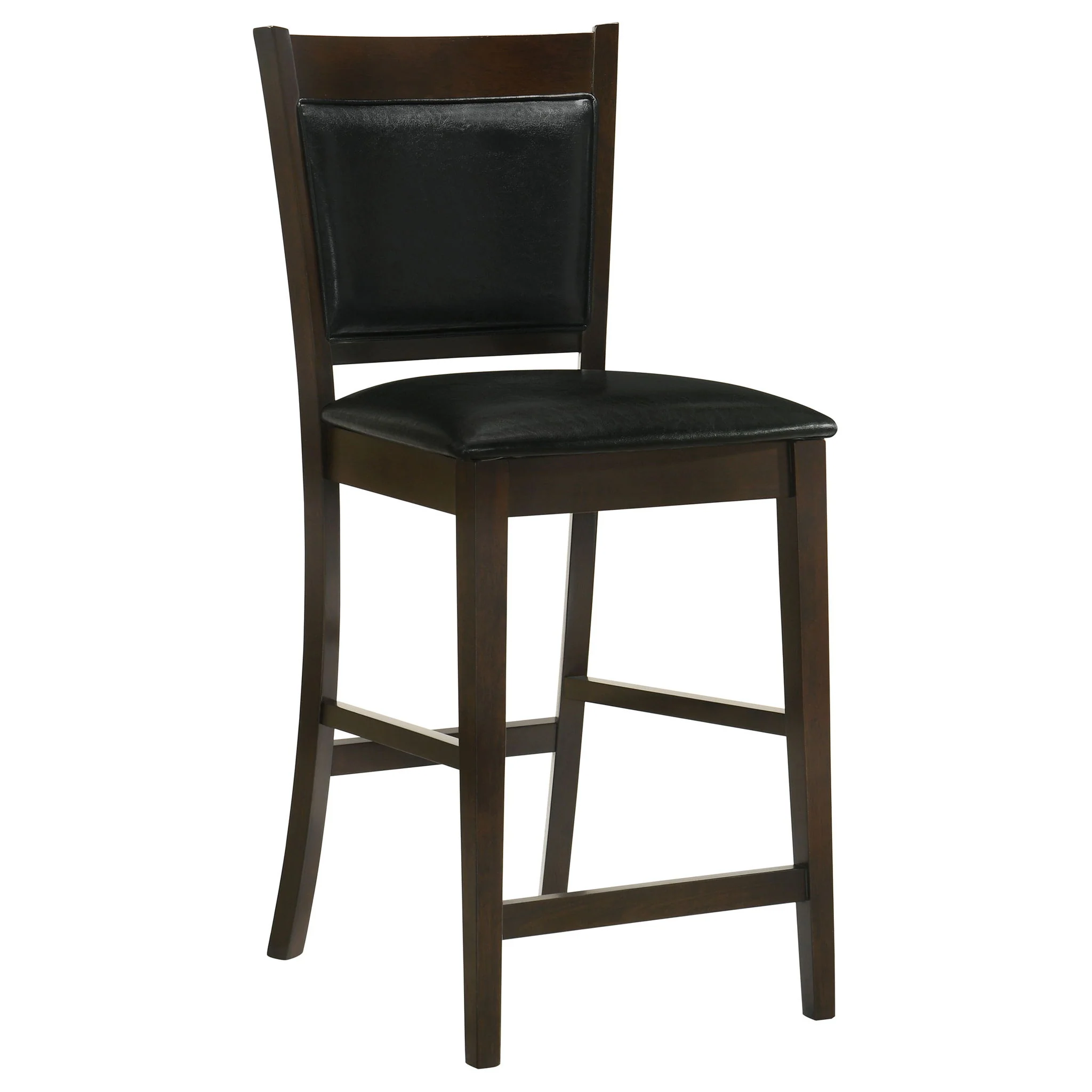 Jaden Upholstered Counter Chair Espresso (Set of 2) - Image 2
