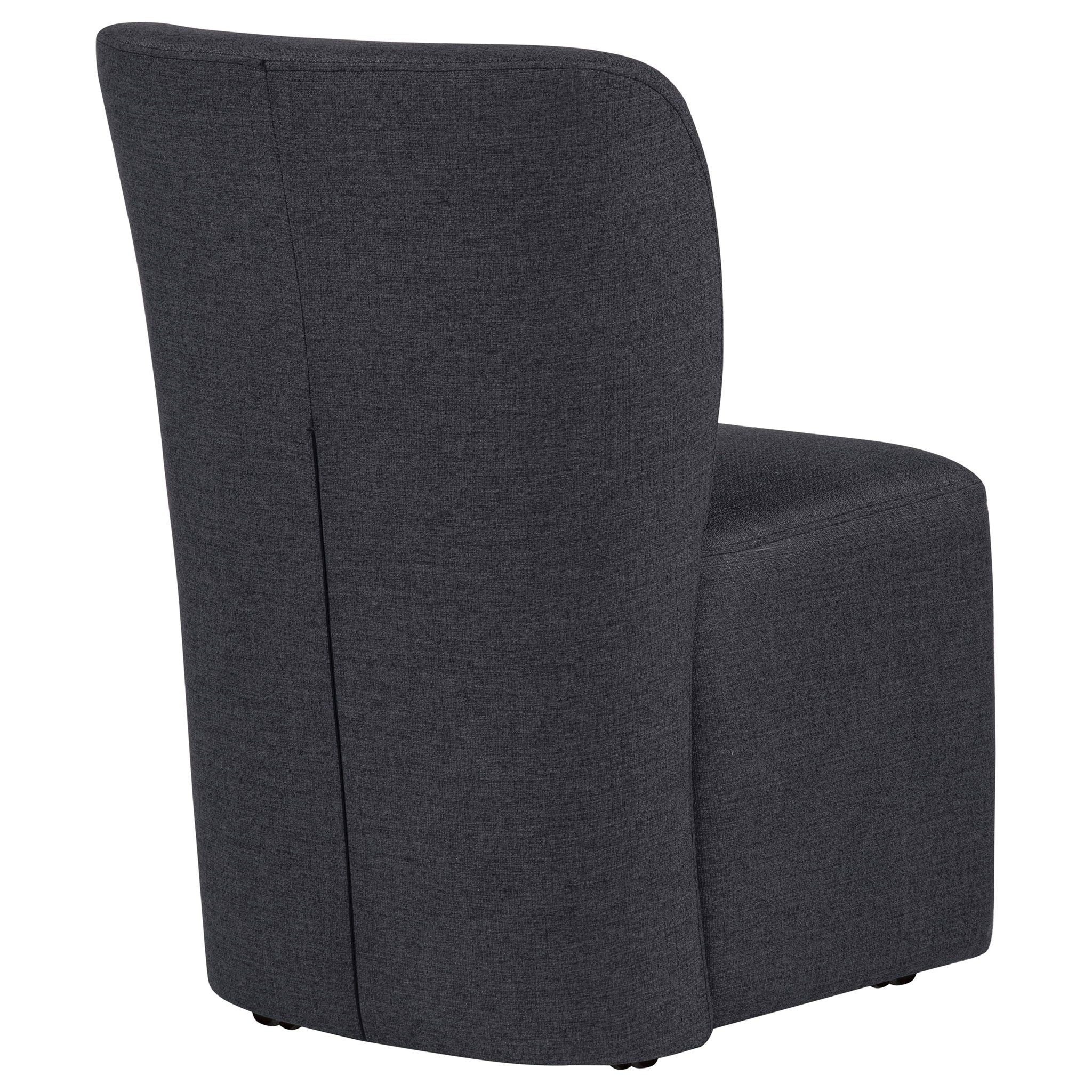 Jaelynn Upholstered Parsons Dining Side Chair Charcoal (Set of 2) - Image 2