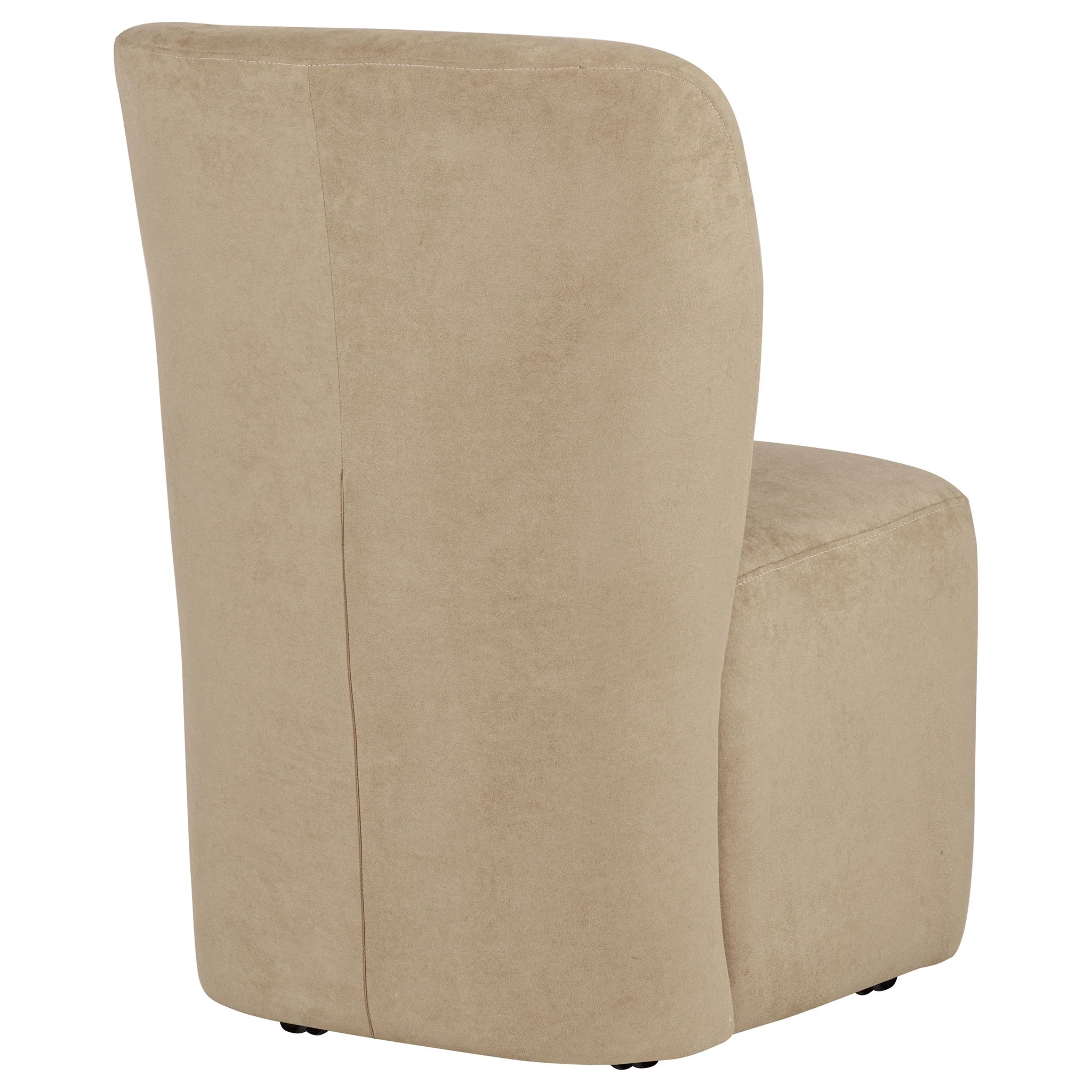 Jaelynn Upholstered Parsons Dining Side Chair Tan (Set of 2) - Image 3