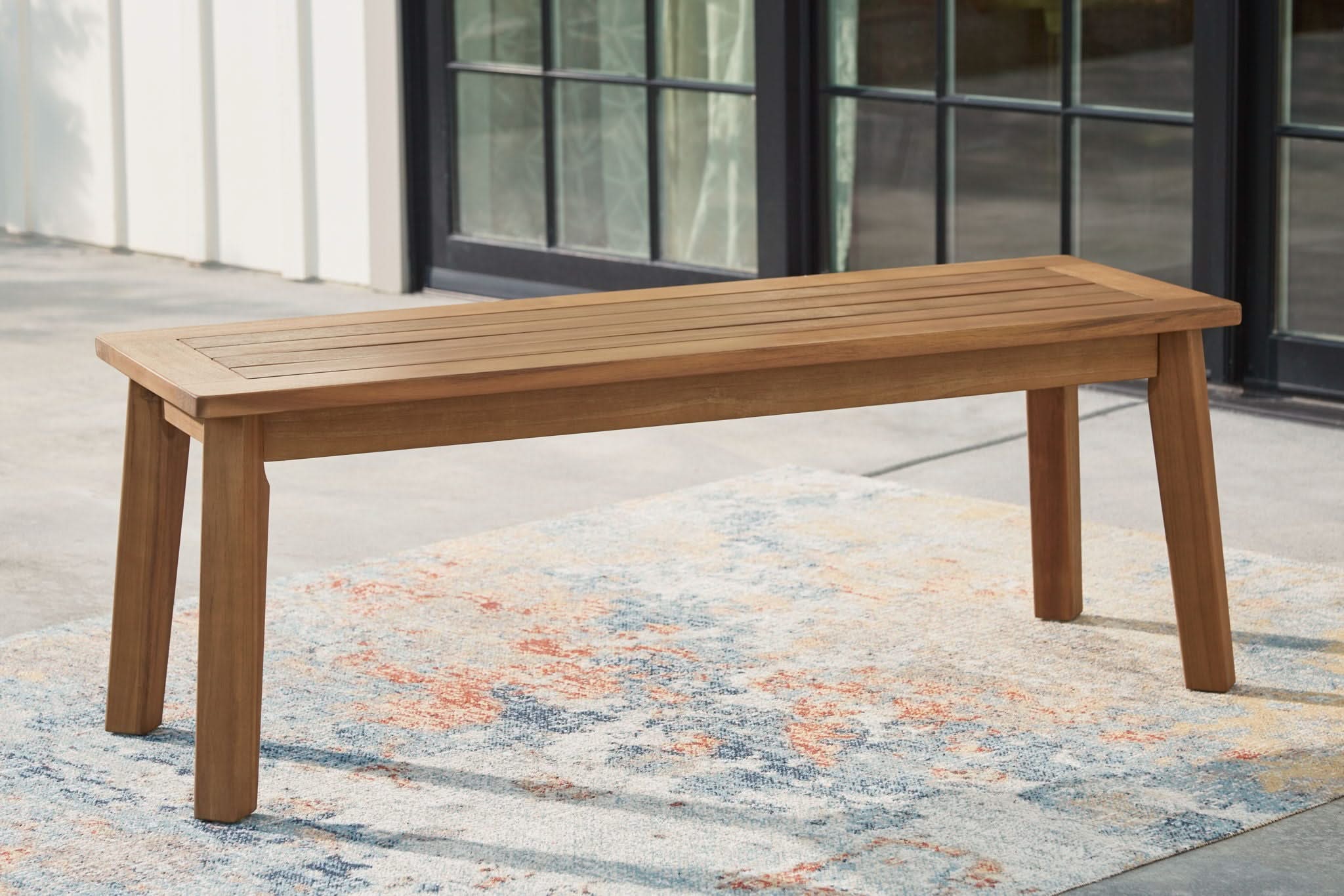 Janiyah - Bench - Light Brown - Image 4