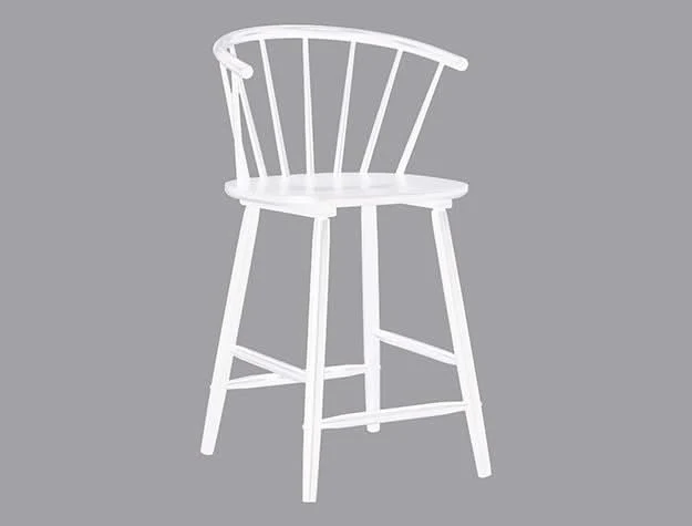Janna - Counter Height Stool (Set of 2) - White - Image 2
