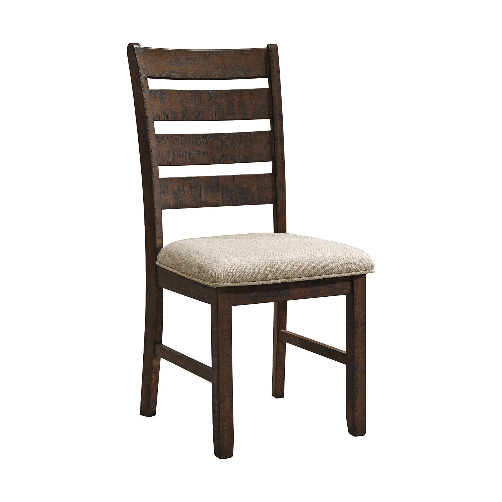 Jax - Ladder Back Side Chair (Set of 2) - Smokey Walnut - Image 4