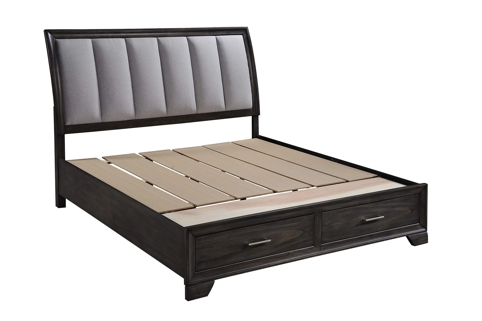 Jaymes - Queen 3 Piece Bedroom Set - Gray - Image 2