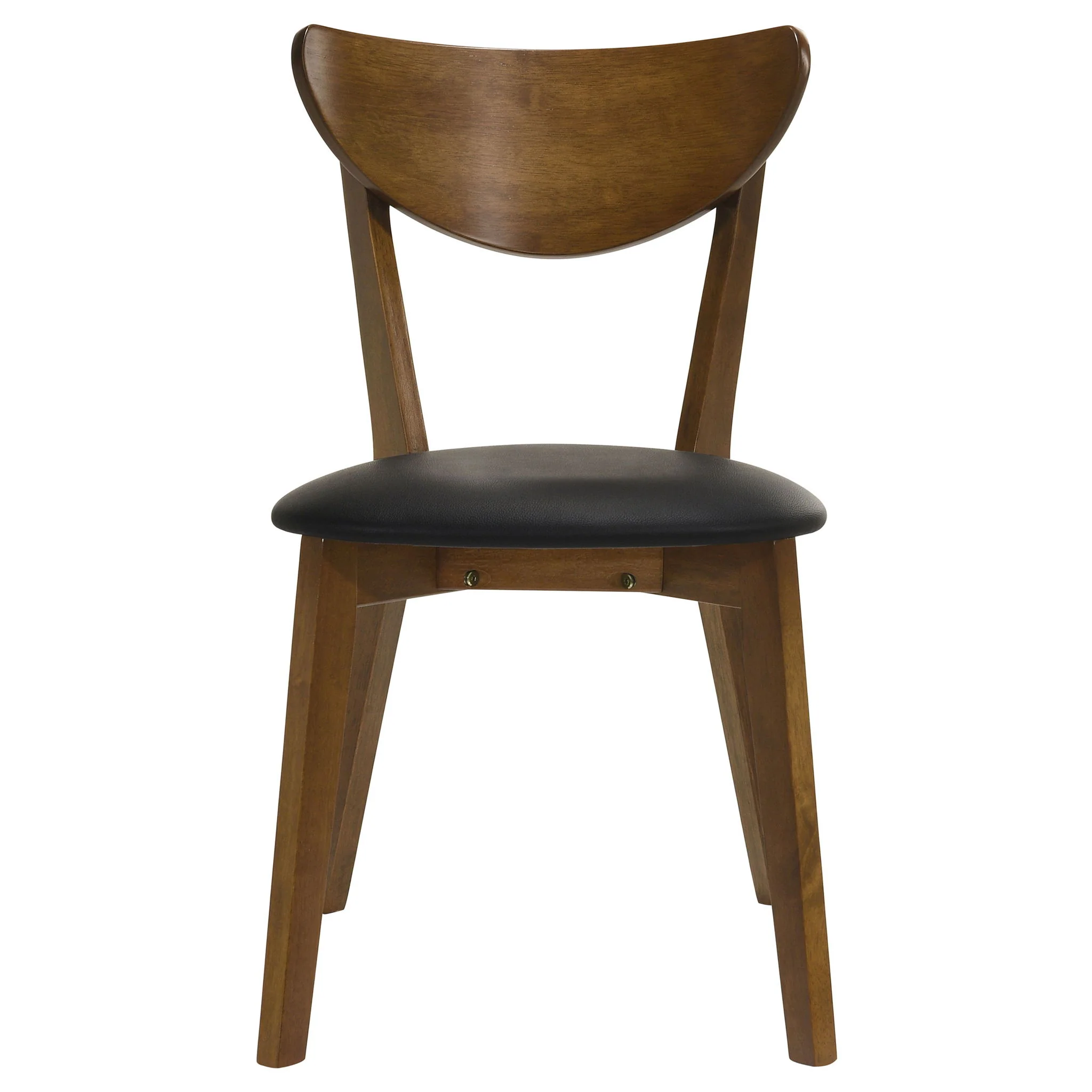 Jedda Wood Dining Side Chair Dark Walnut (Set of 2) - Image 3