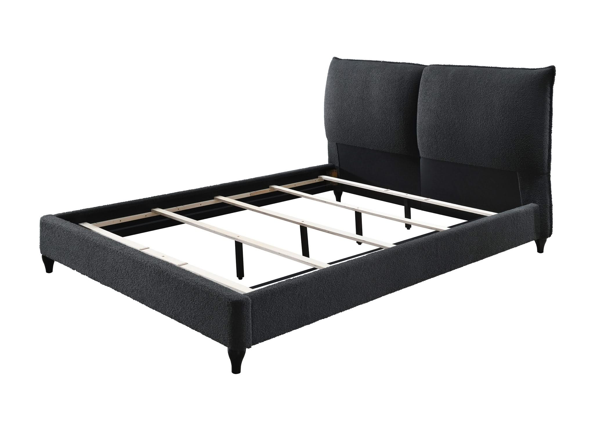 Jenn - King 2 Piece Bedroom Set - Charcoal - Image 4