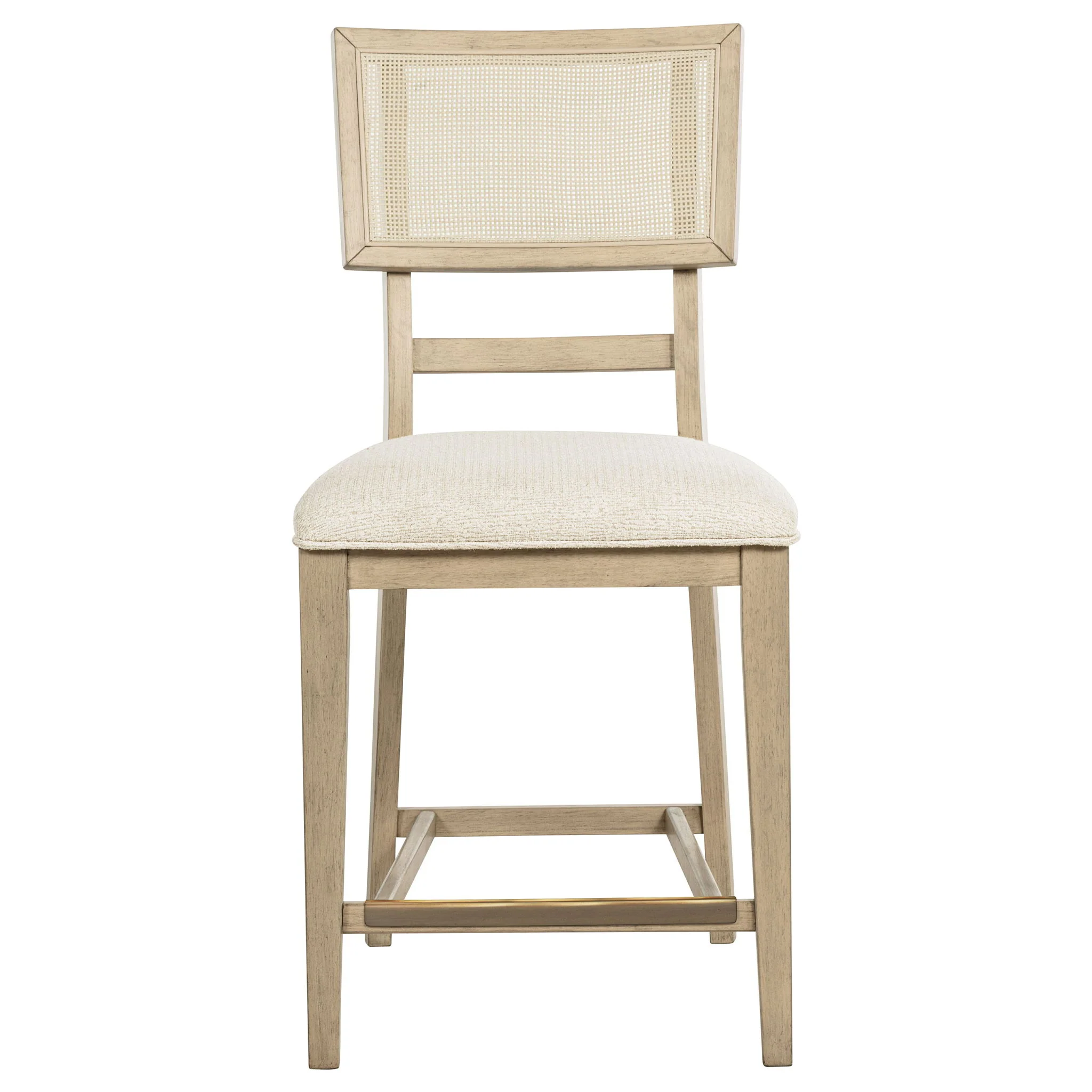 Kailani Rattan Cane Counter Side Chair Beige Oak (Set of 2) - Image 4