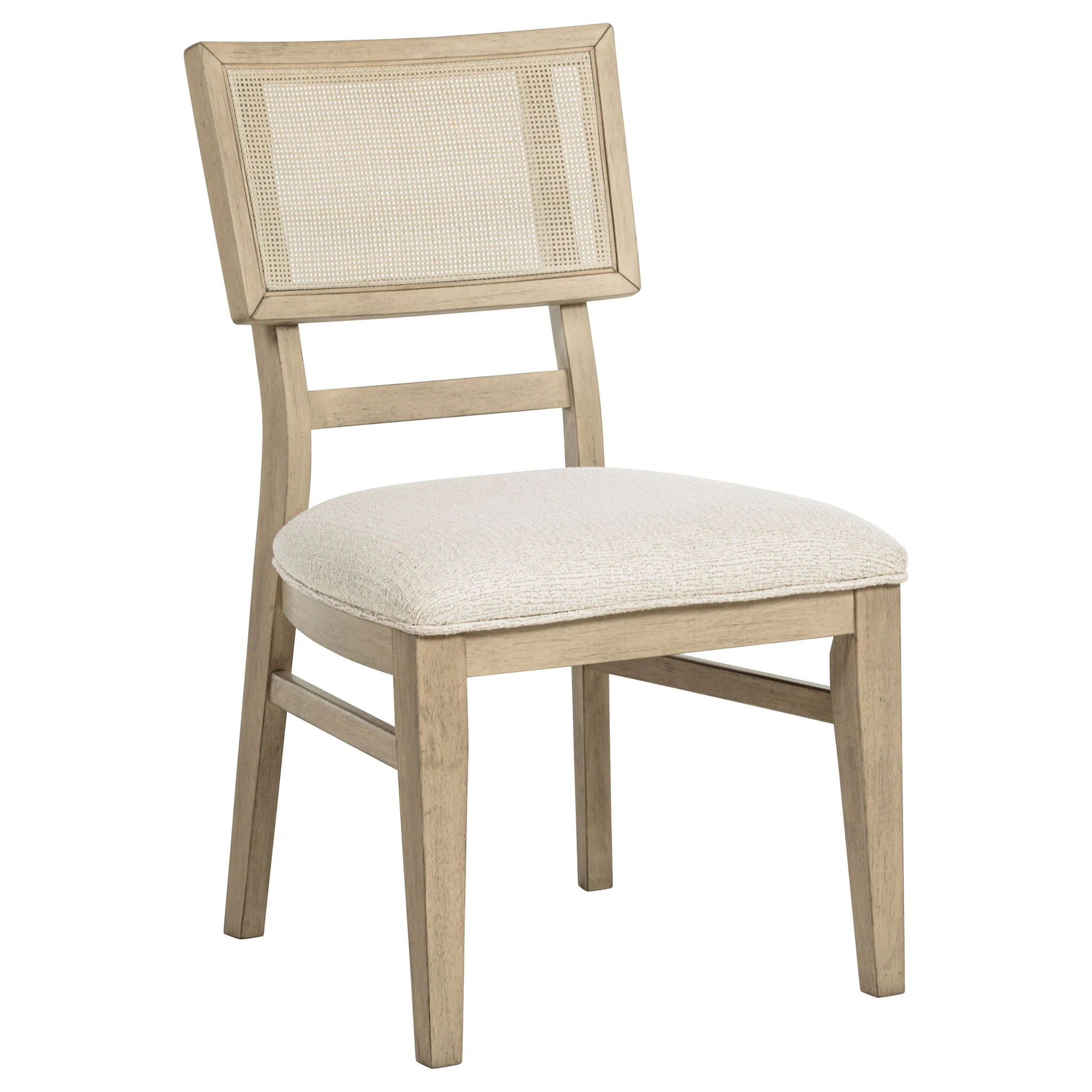 Kailani Rattan Cane Dining Side Chair Beige Oak (Set of 2) - Image 4