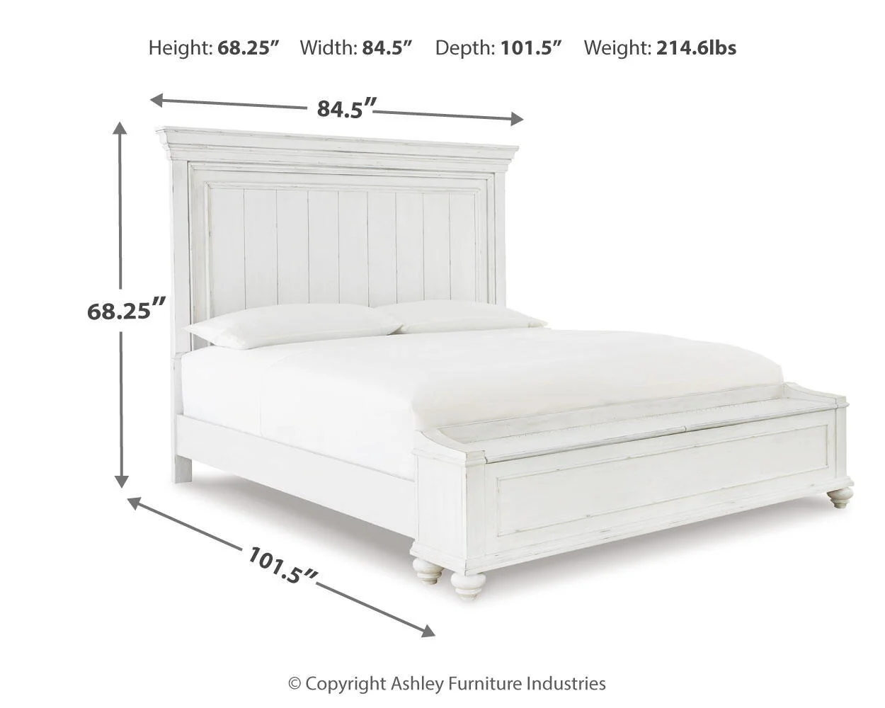 Kanwyn - Panel Bed - Image 5