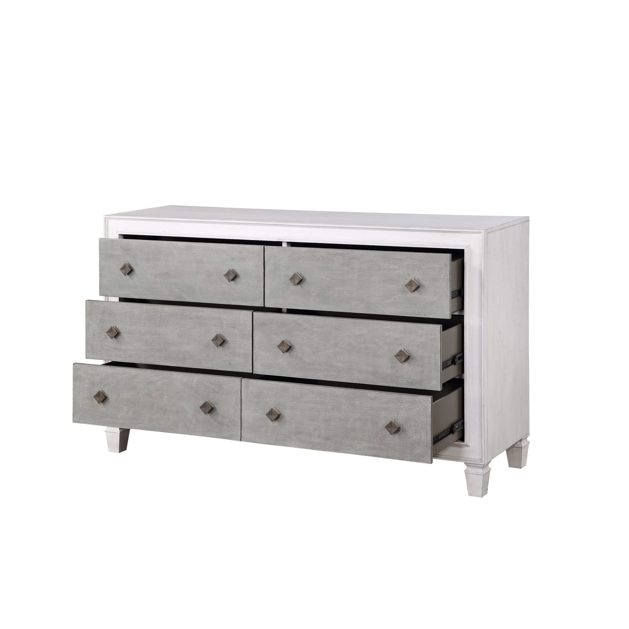 Katia - Weathered Dresser - White - Image 4
