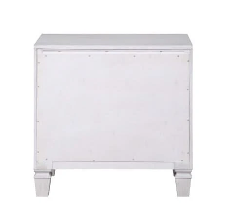 Katia - Weathered Night Stand - Gray / White - Image 4