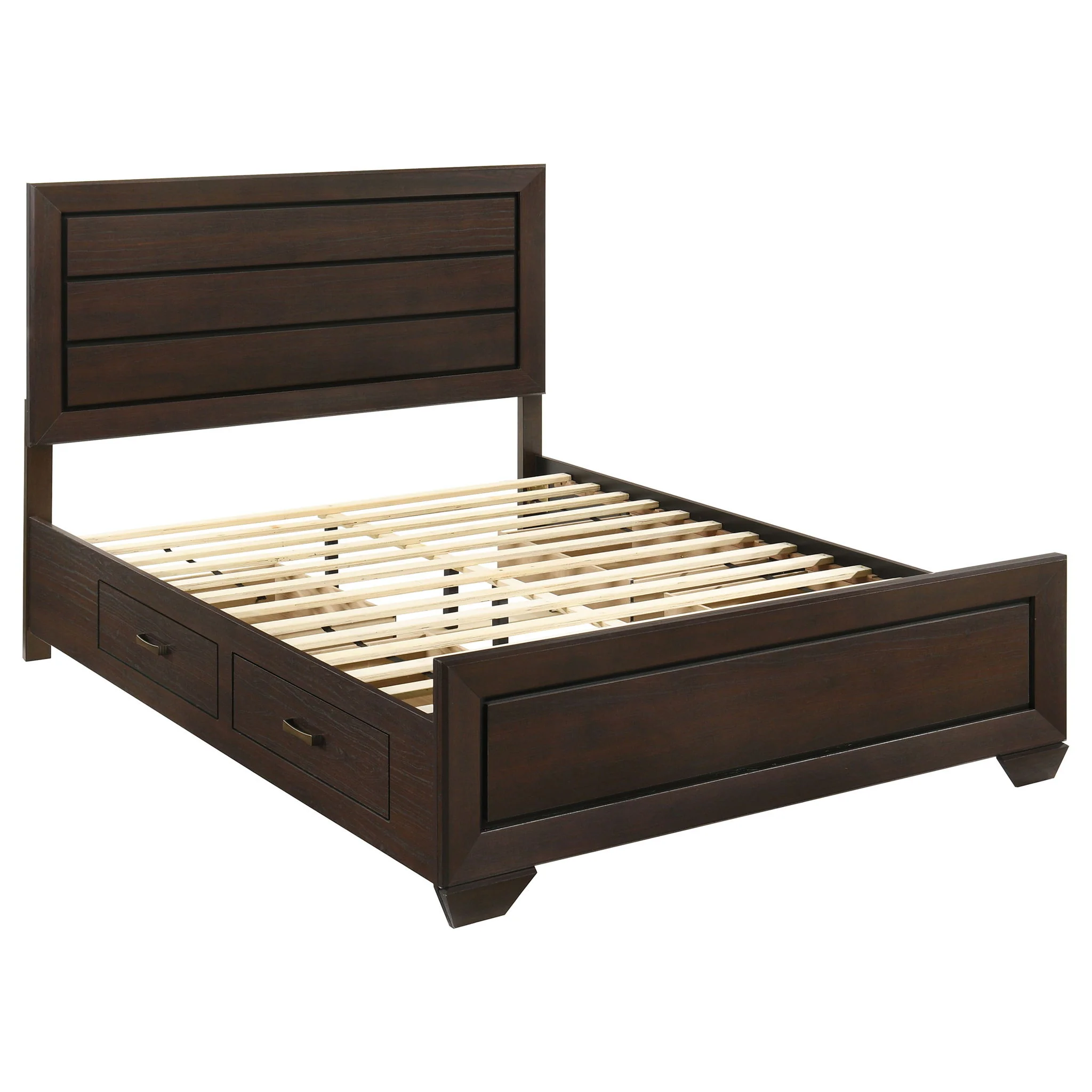 Kauffman 4-piece Queen Bedroom Set Dark Cocoa - Image 4