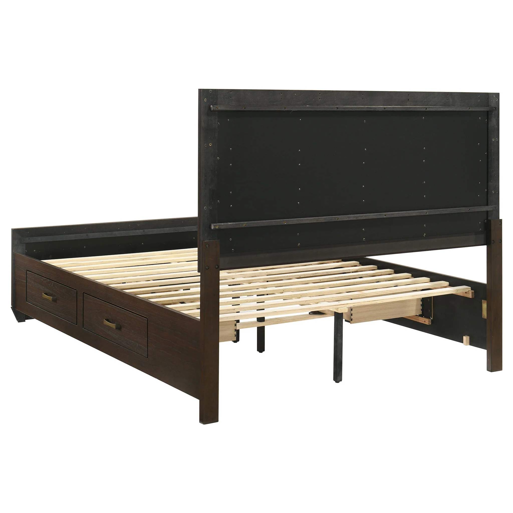 Kauffman 5-piece Queen Bedroom Set Dark Cocoa - Image 3