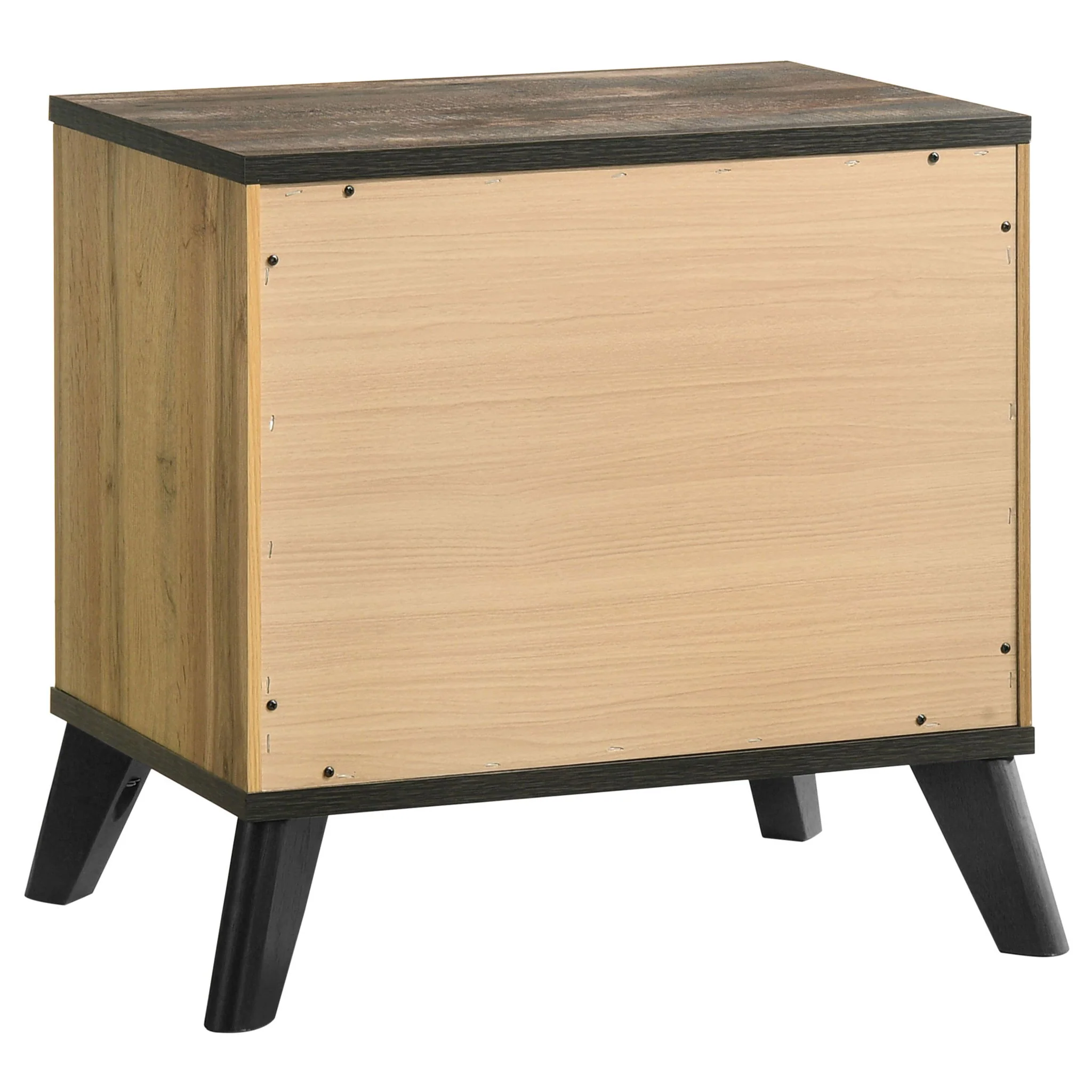 Kaywood 2-drawer Nightstand Bedside Table Natural Pine - Image 2