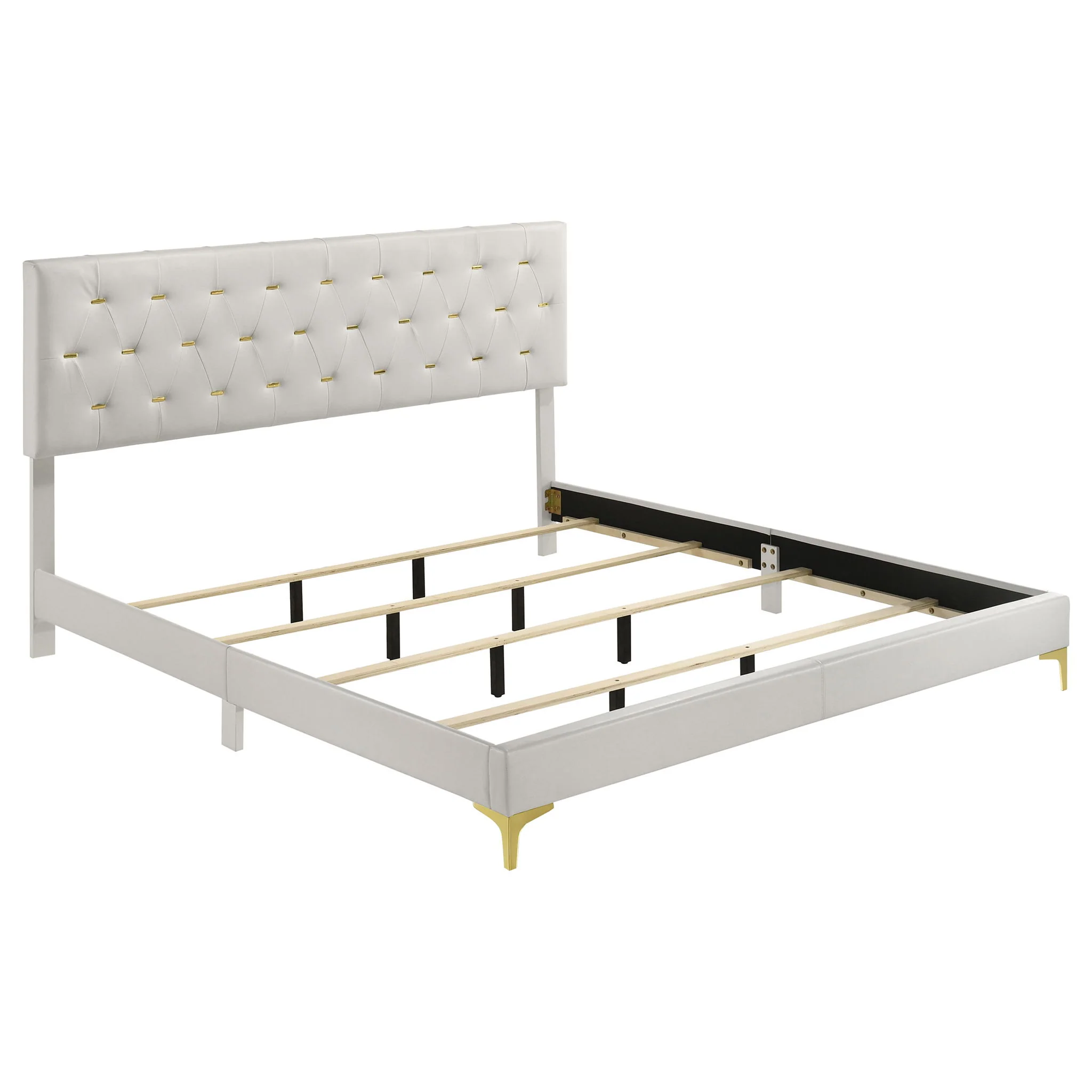 Kendall 4-piece Eastern King Bedroom Set White - Image 4