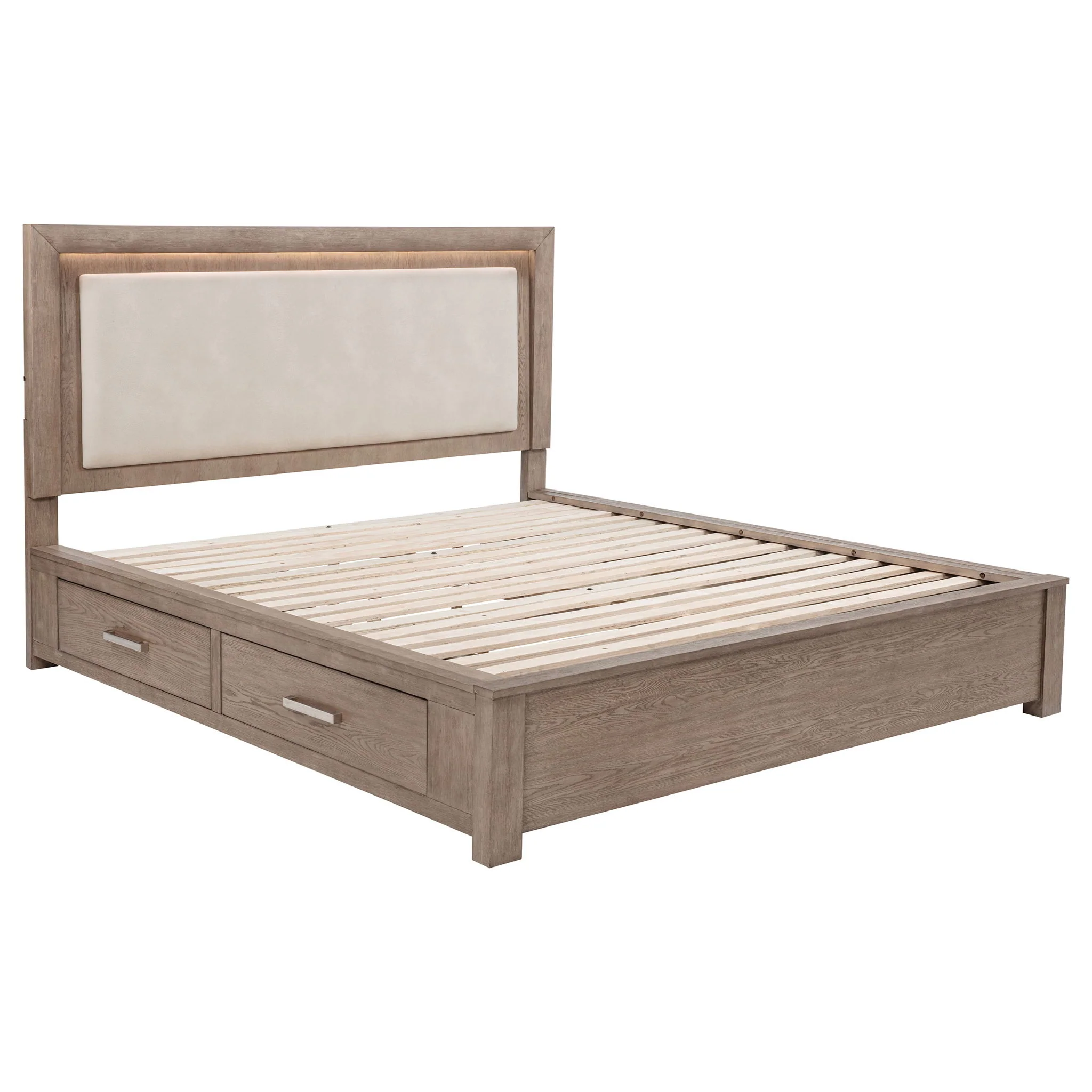 Kenora 4-piece California King Bedroom Set Barley Brown - Image 3