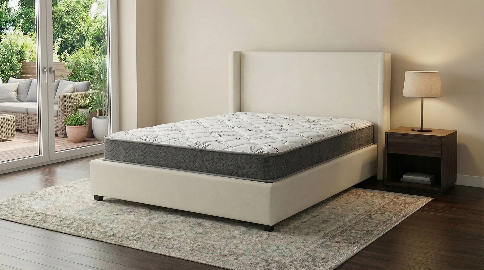 Kenyon 7-inch Twin XL Bamboo Cover Firm Foam Mattress - Image 4