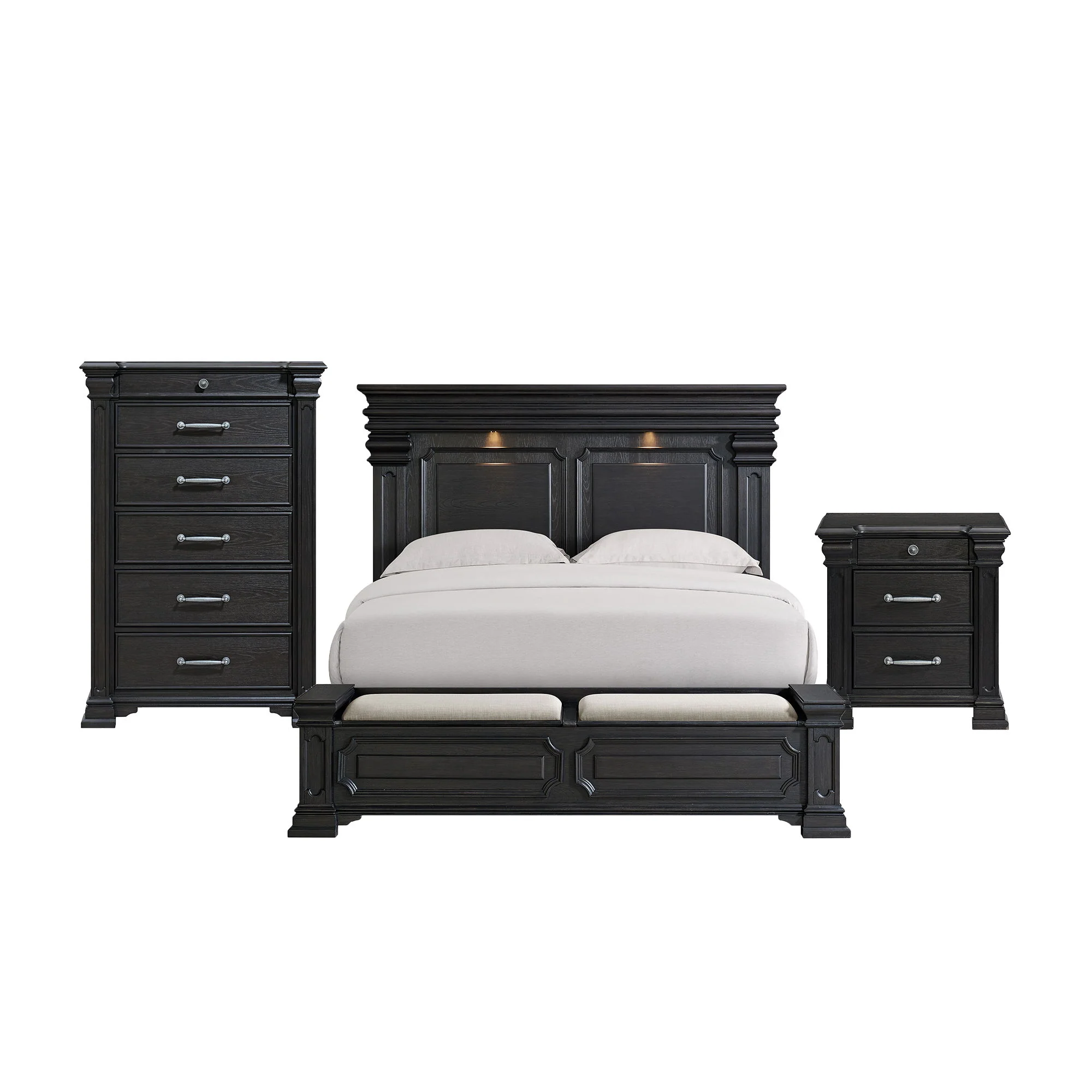 Kings Court - Storage Bedroom Set - Image 15