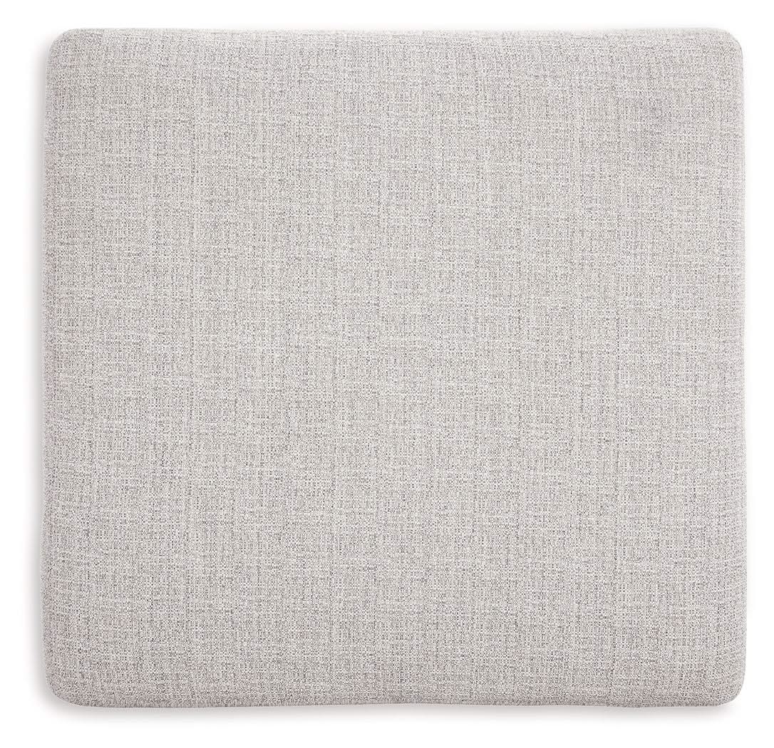 Koralynn - Oversized Accent Ottoman - Stone - Image 4