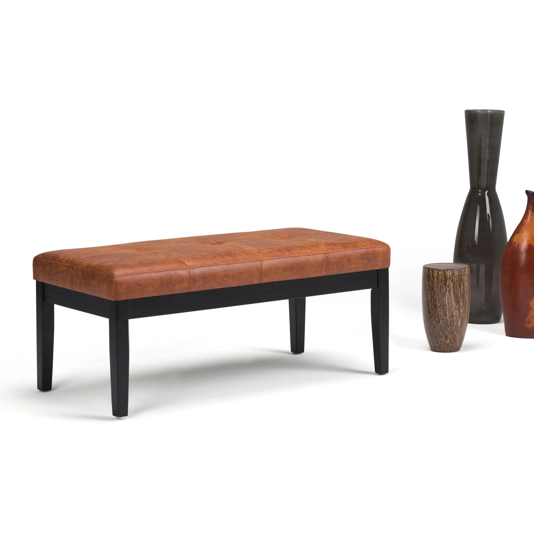 Lacey - Upholstered Tufted Ottoman Bench - Image 12