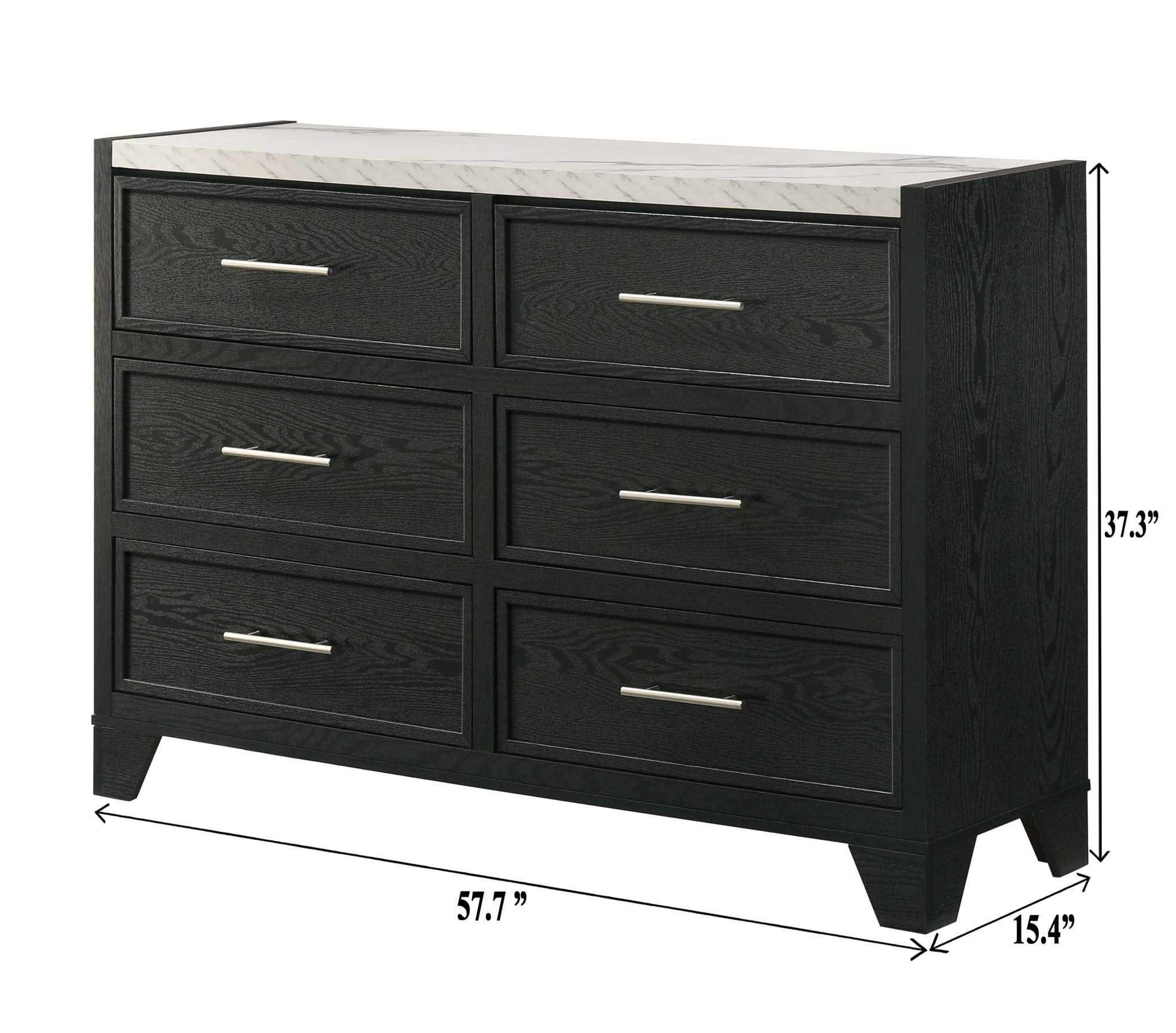 Lamar - Dresser - Black - Image 3