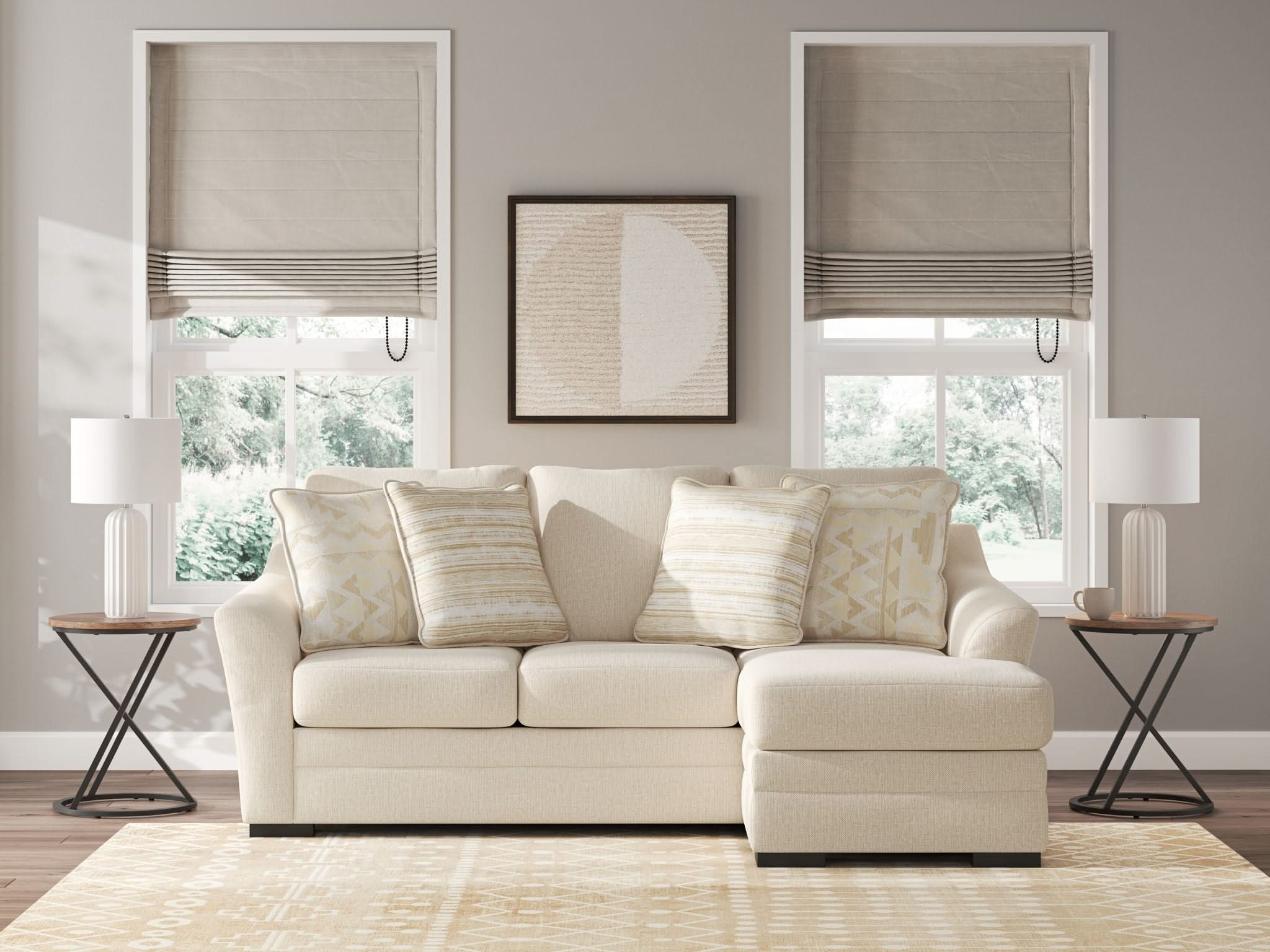 Lango - Queen Sofa Chaise Sleeper - Jute - Image 3