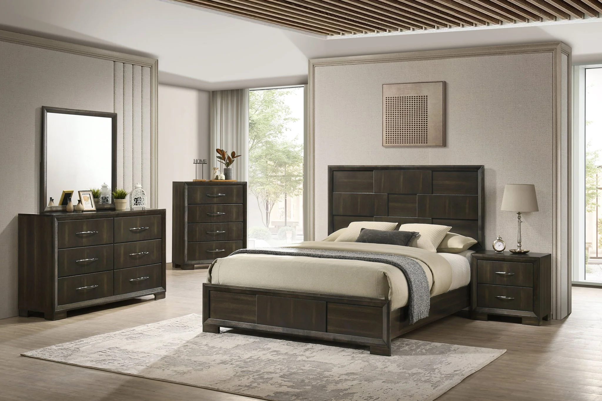 Langston - 5 Drawer Chest - Espresso - Image 2