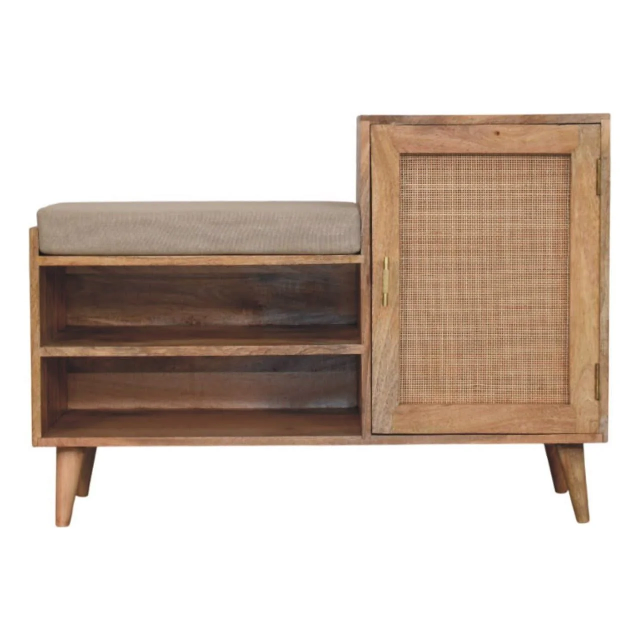 Larissa - 2 Slot Bench Unit - Beige