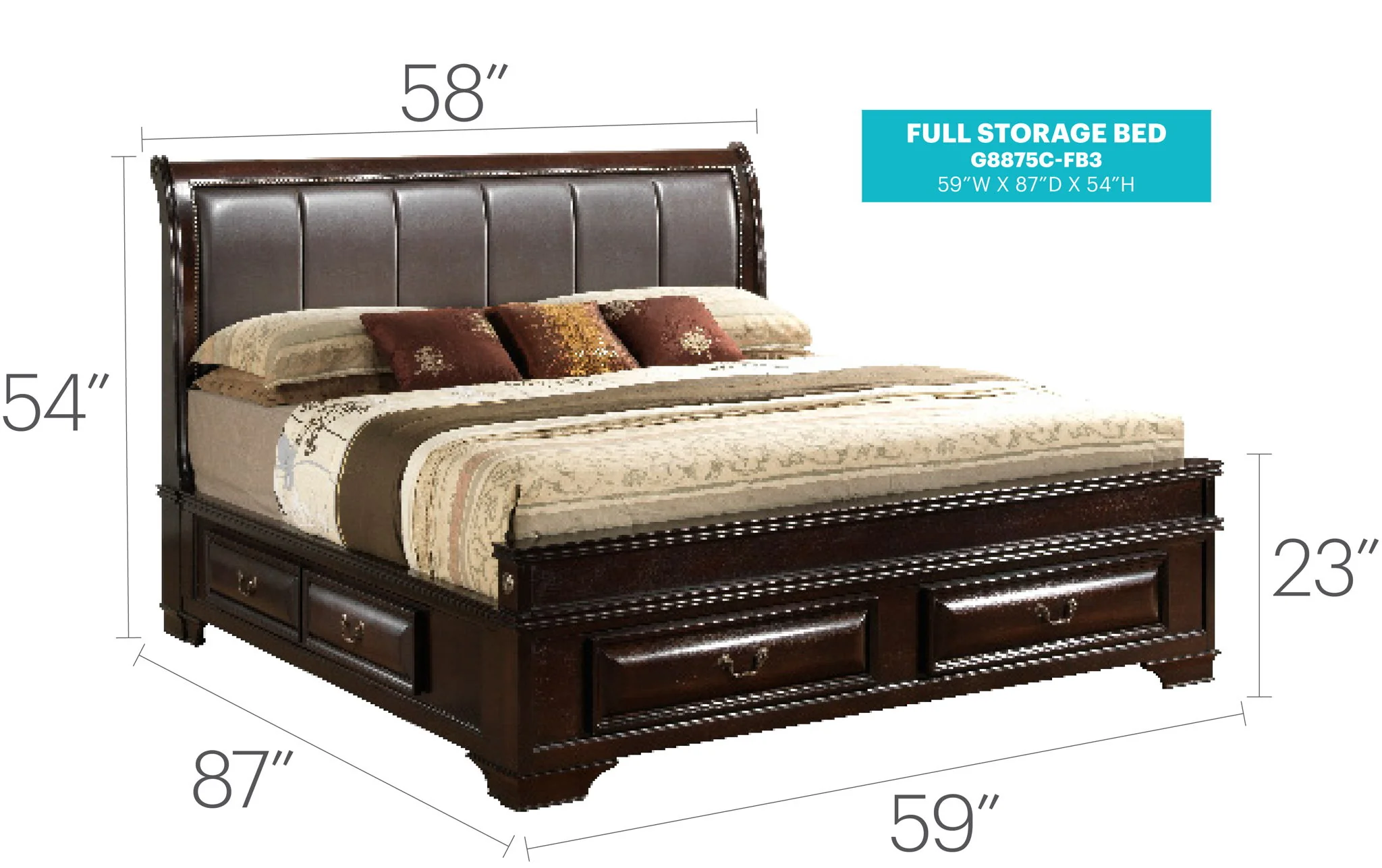 Lavita - Storage Bed - Image 8