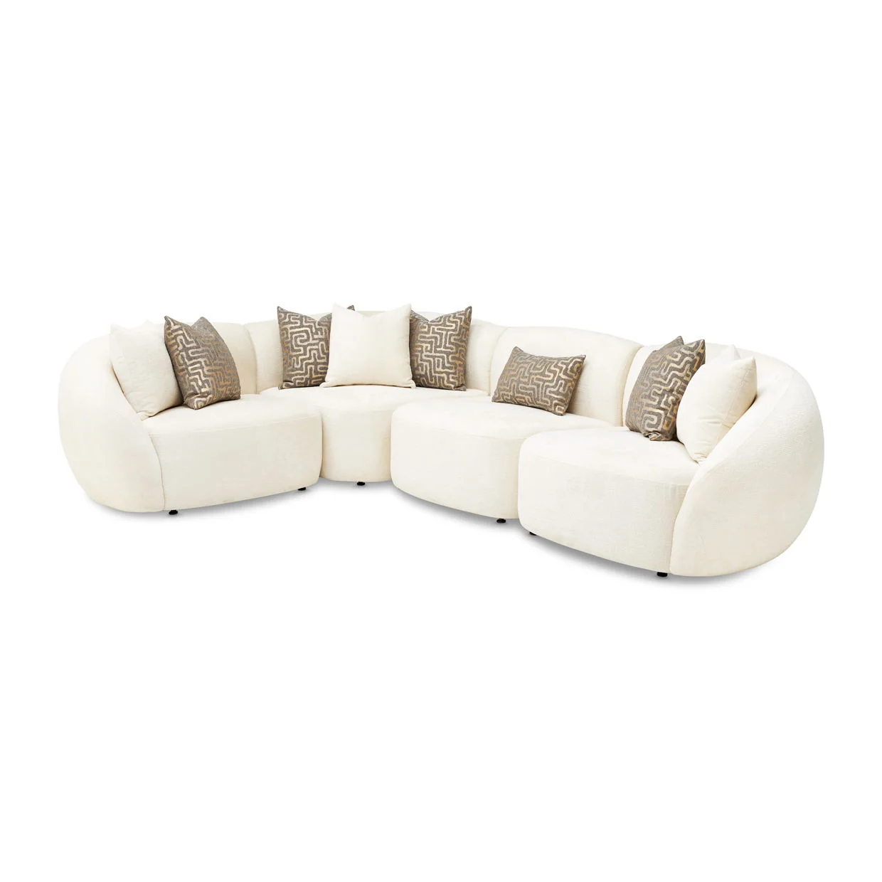 Le Montreaux - 5-Piece Modular Sectional - Gardenia - Image 2