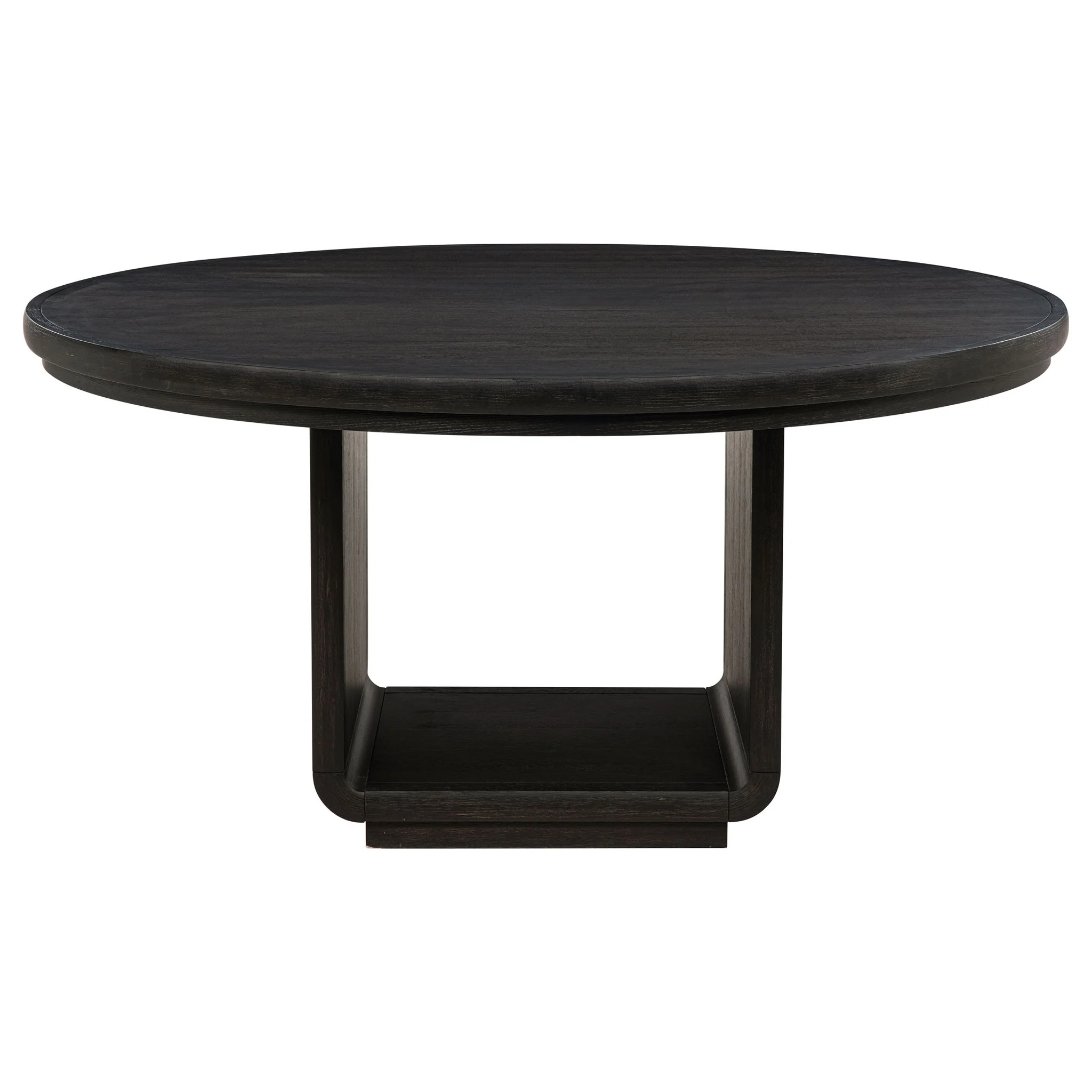 Leandro 5-piece Round Dining Table Set Burnished Black - Image 2