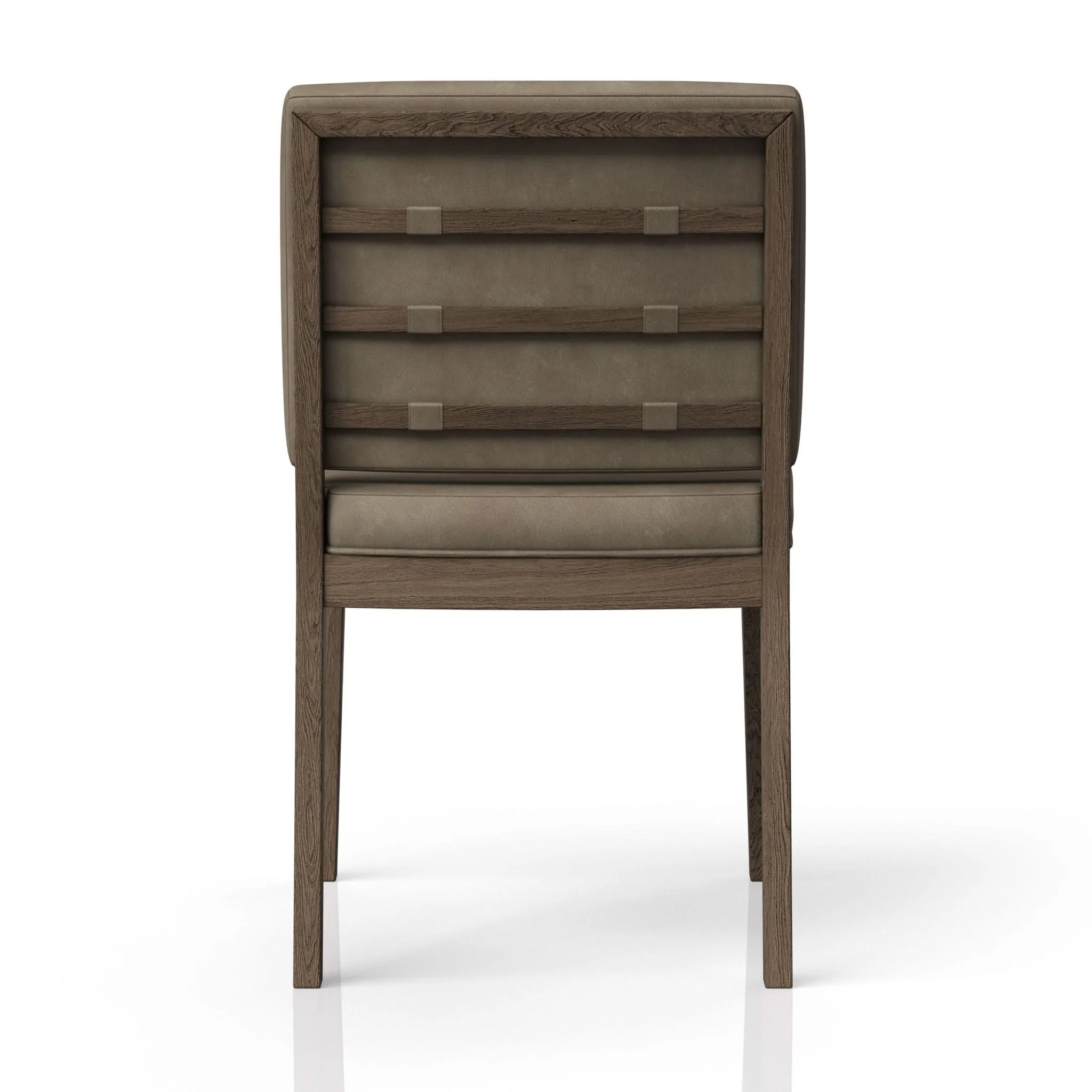 Soft Back Chair (Set of 2) - Light Brown - Image 2