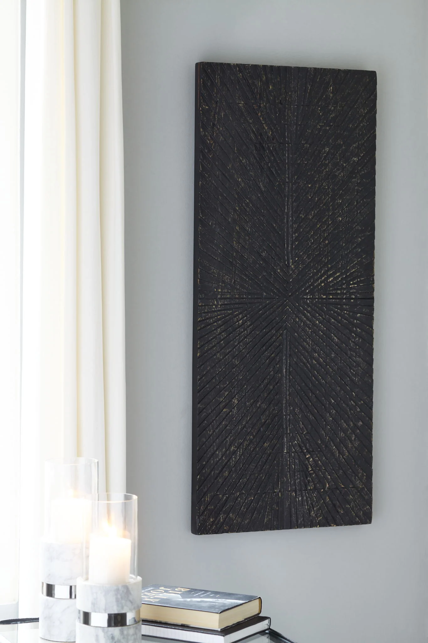 Lenora - Wall Decor - Antique Black - Image 2
