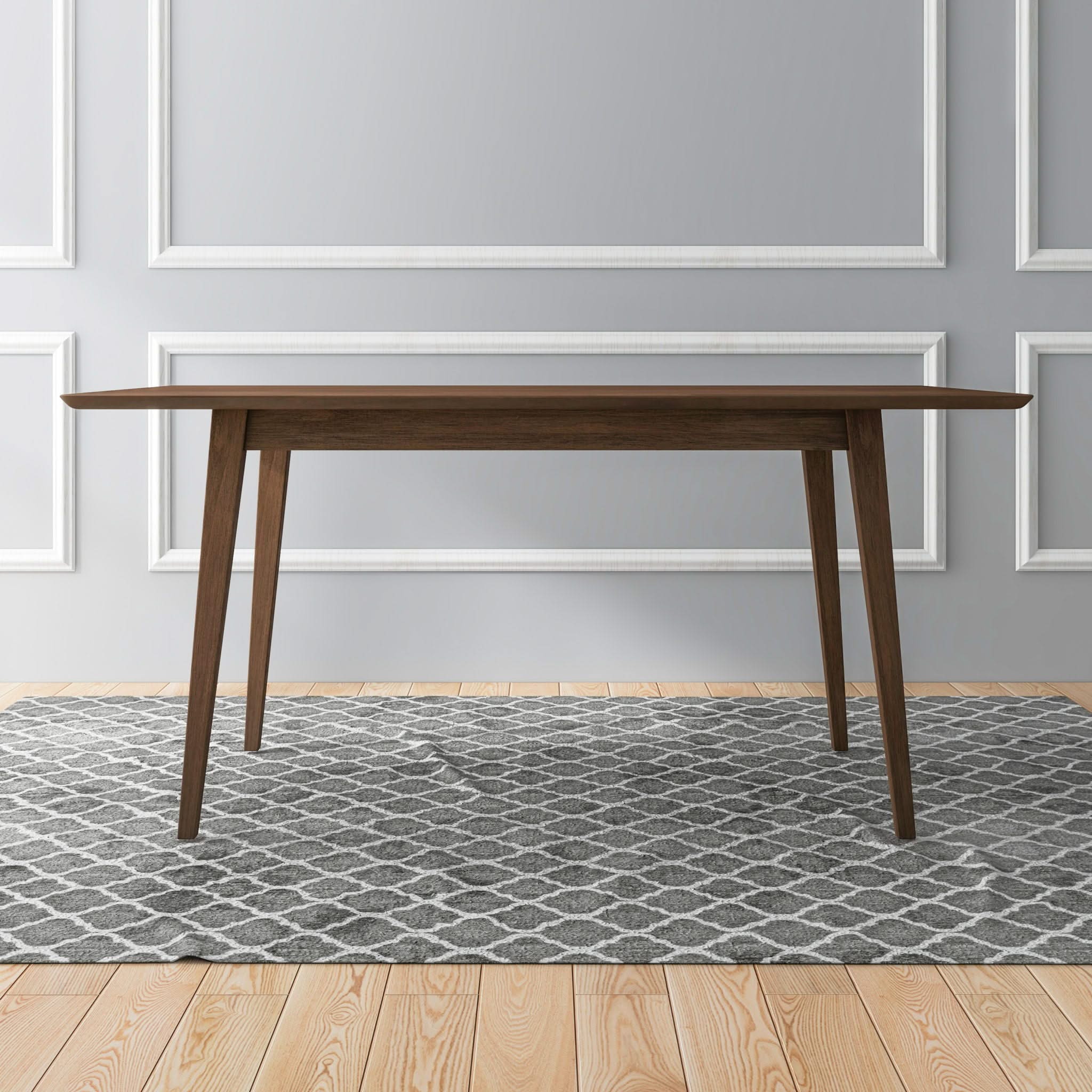 Levi - Modern Style Rectangular Dining Kitchen Table - Image 8