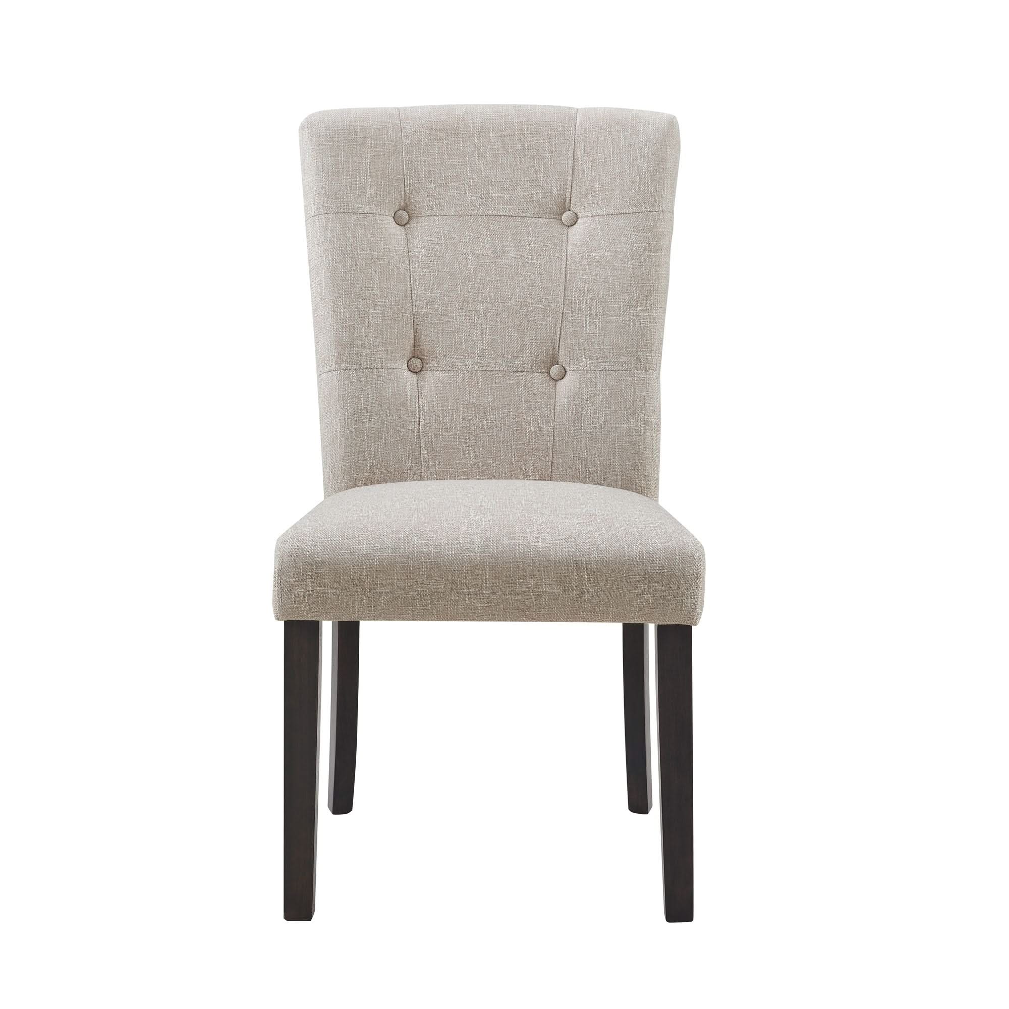 Lexi - Tufted Upholstered Chair (Set of 2) - Espresso - Image 3