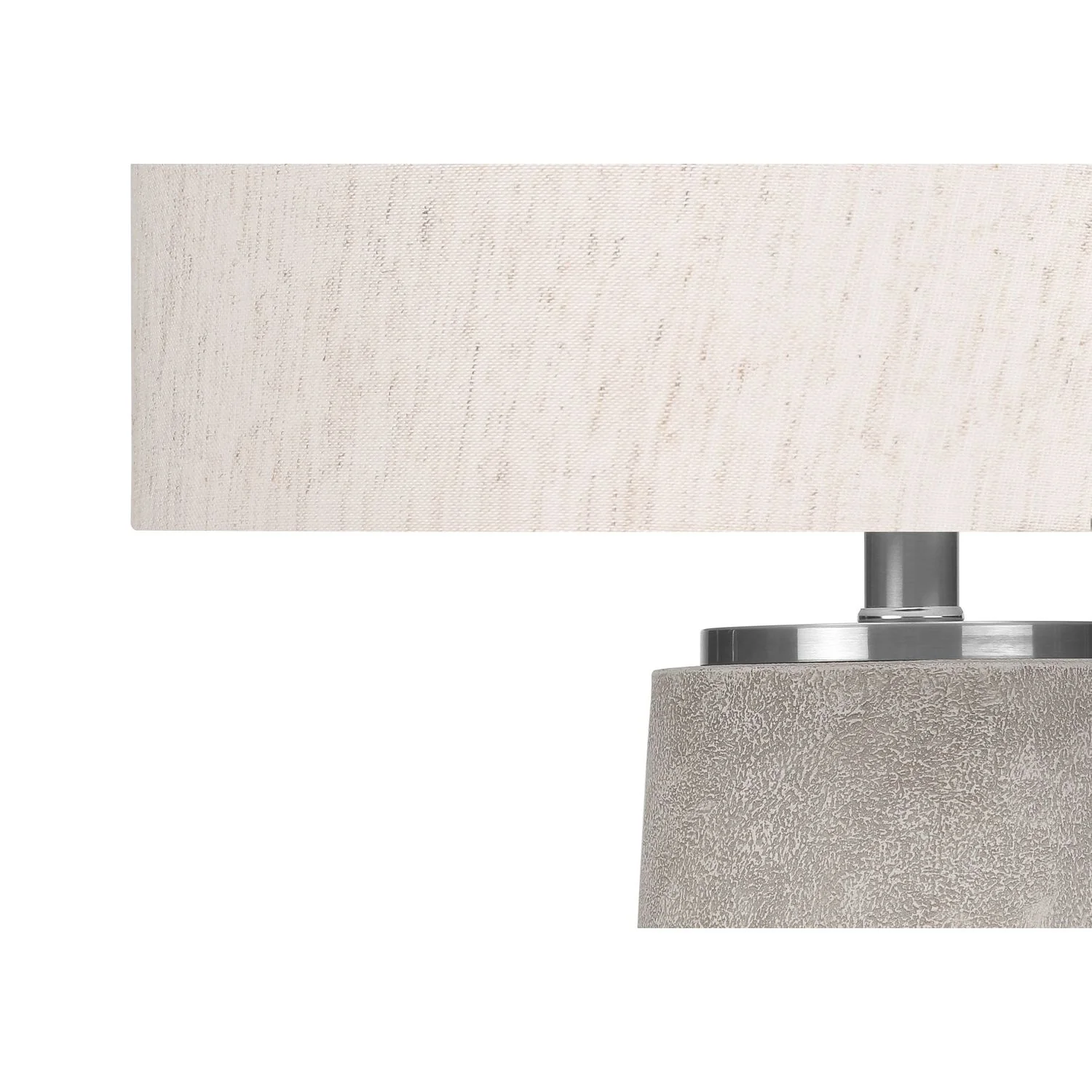 Lighting, Table Lamp, Resin, Modern - Gray - Image 2